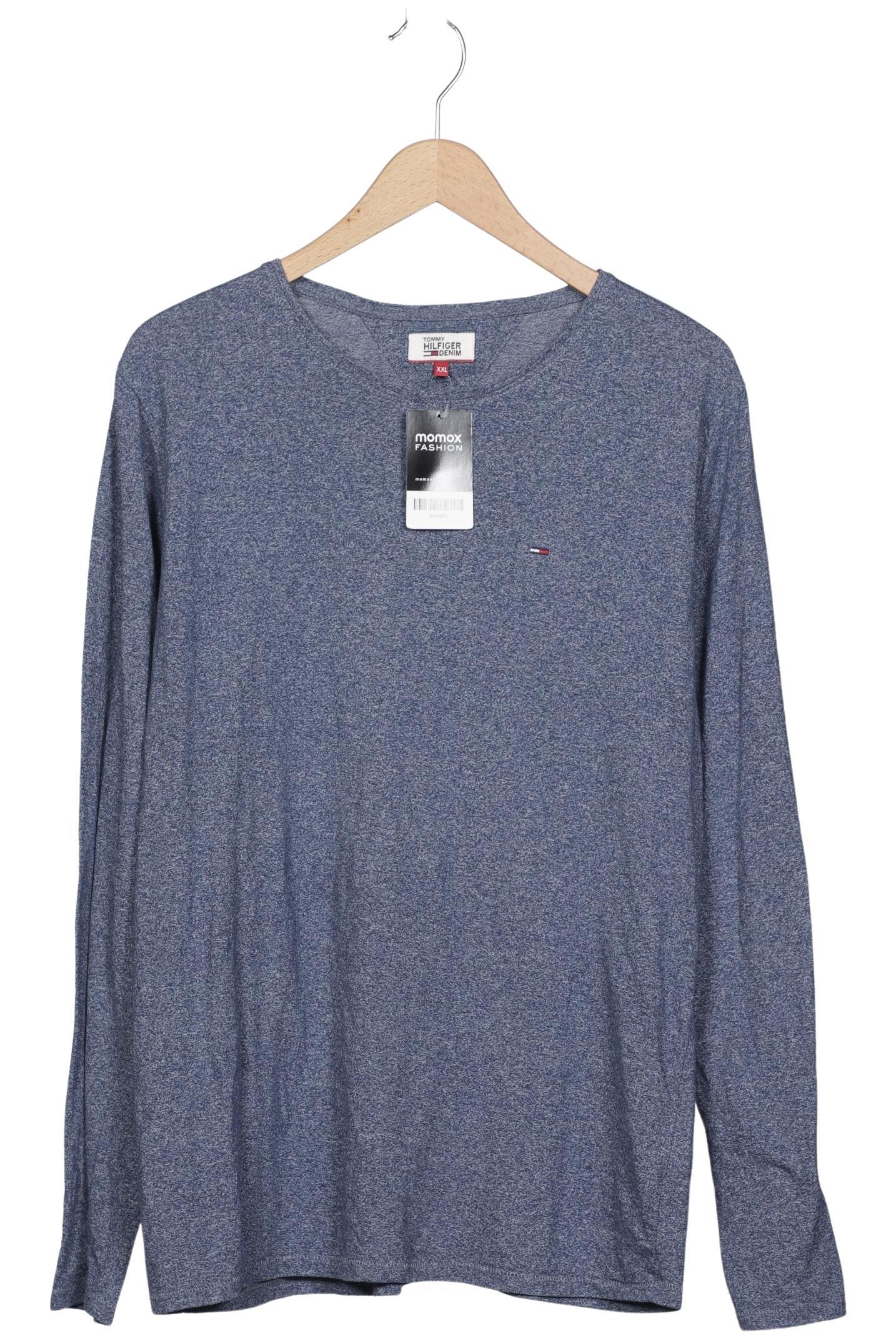 

Hilfiger Denim Herren Langarmshirt, blau, Gr. 56