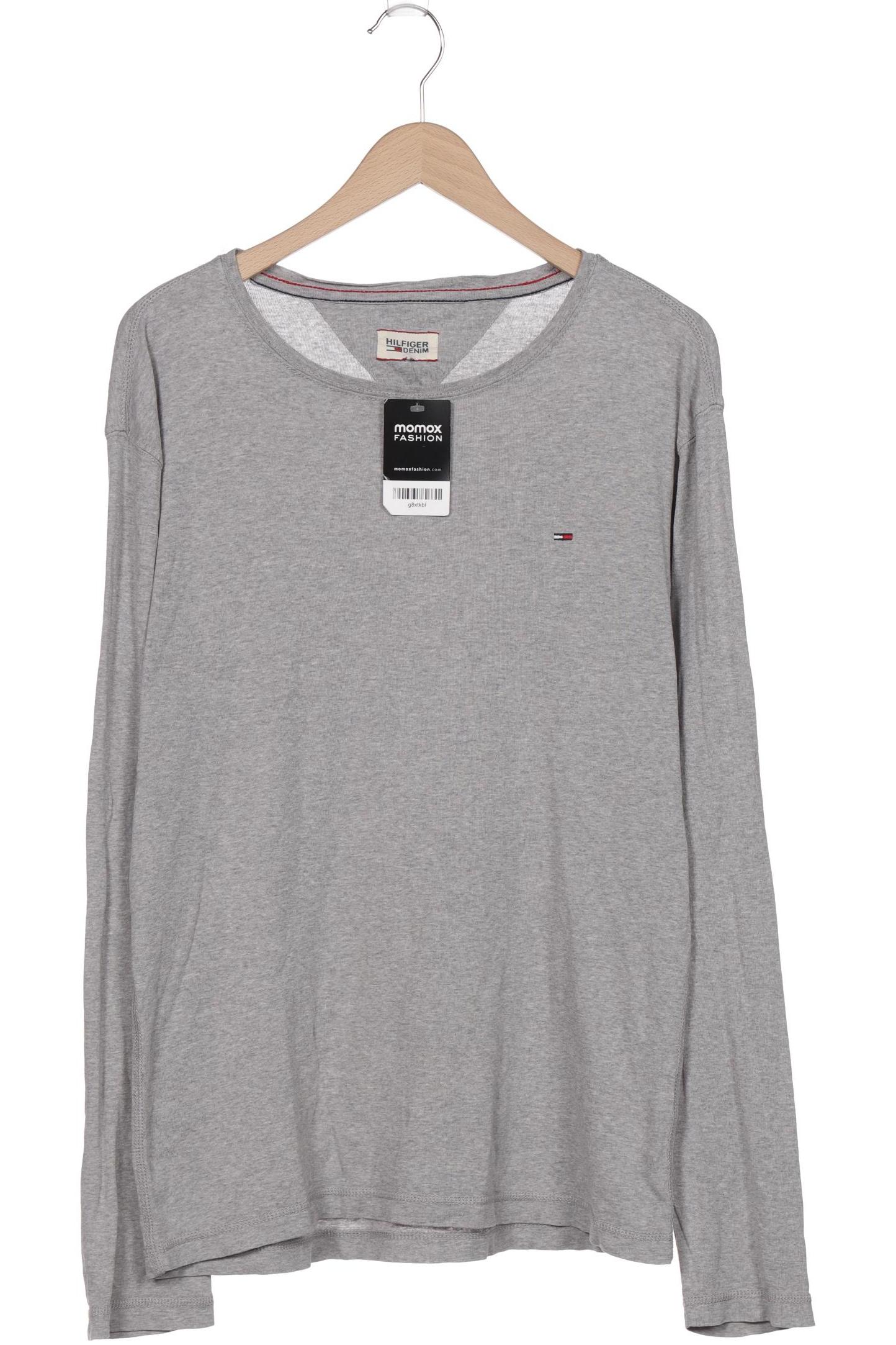 

Hilfiger Denim Herren Langarmshirt, grau, Gr. 56