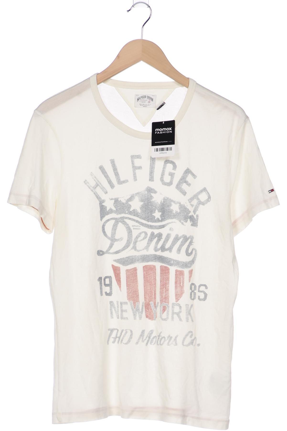 

Hilfiger Denim Herren T-Shirt, cremeweiß, Gr. 48