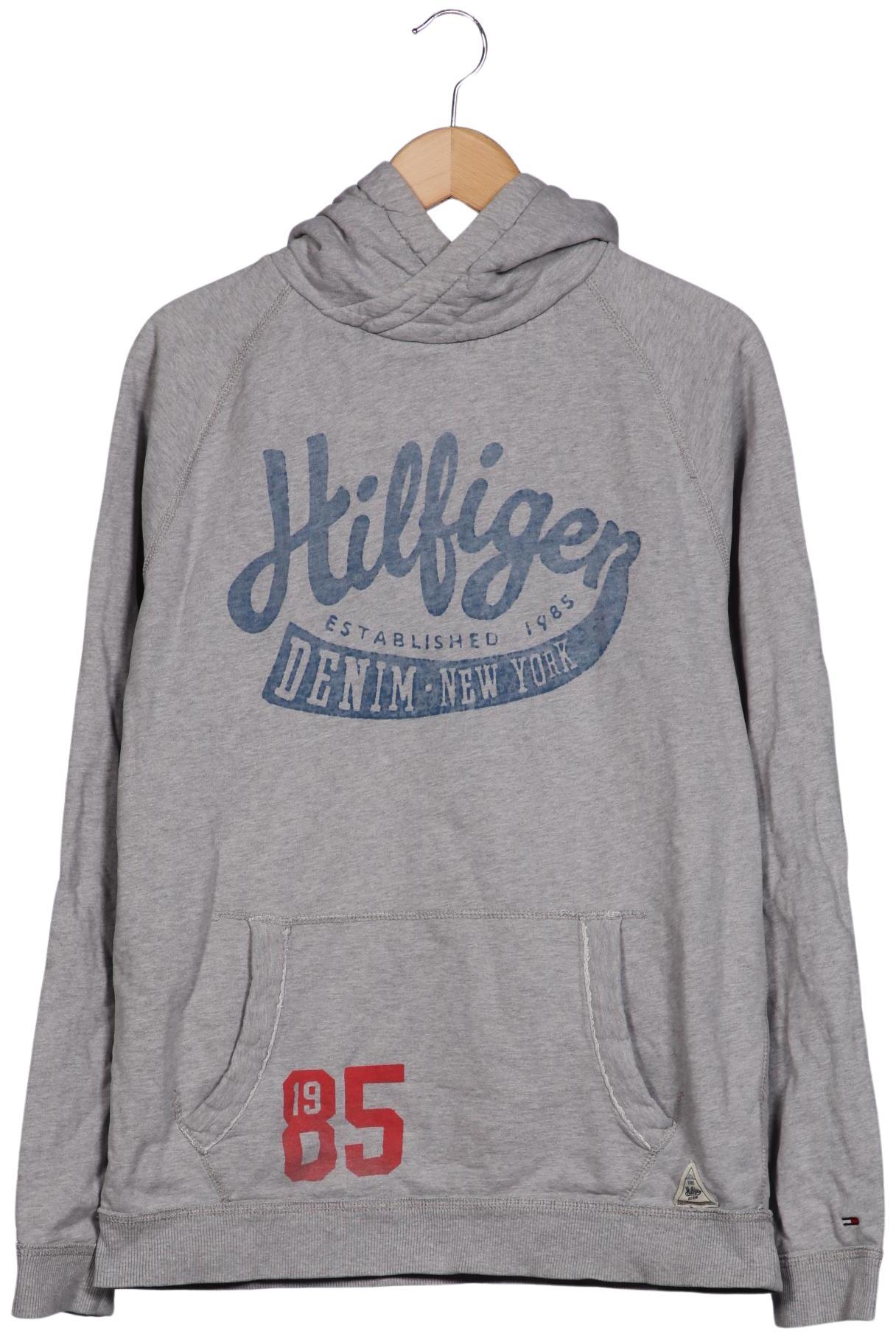 

Hilfiger Denim Herren Kapuzenpullover, grau, Gr. 52