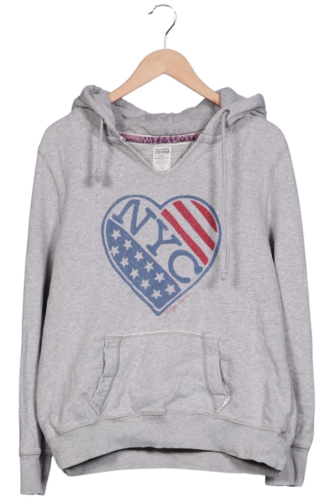 

Hilfiger Denim Herren Kapuzenpullover, grau, Gr. 52