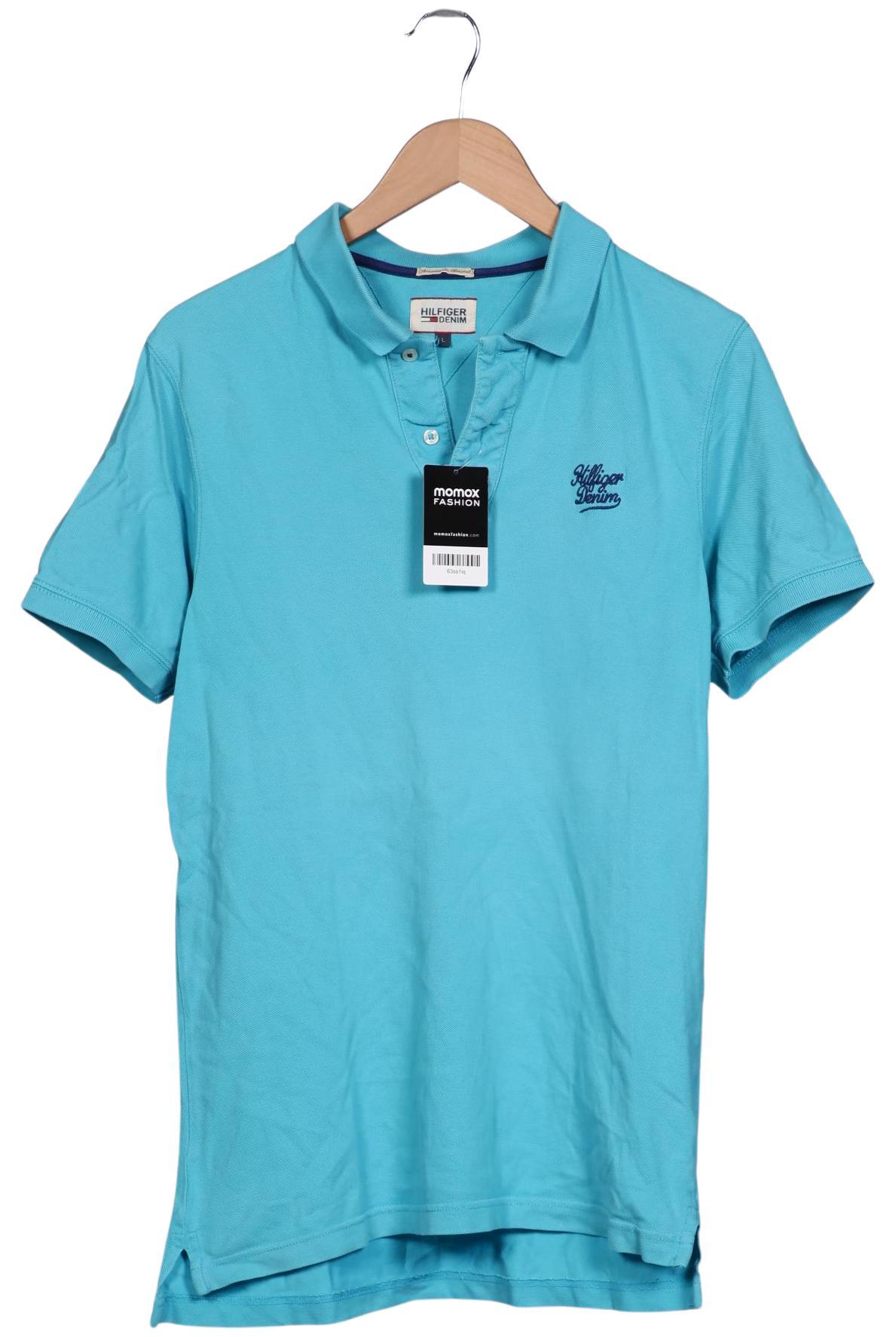 

Hilfiger Denim Herren Poloshirt, blau, Gr. 52
