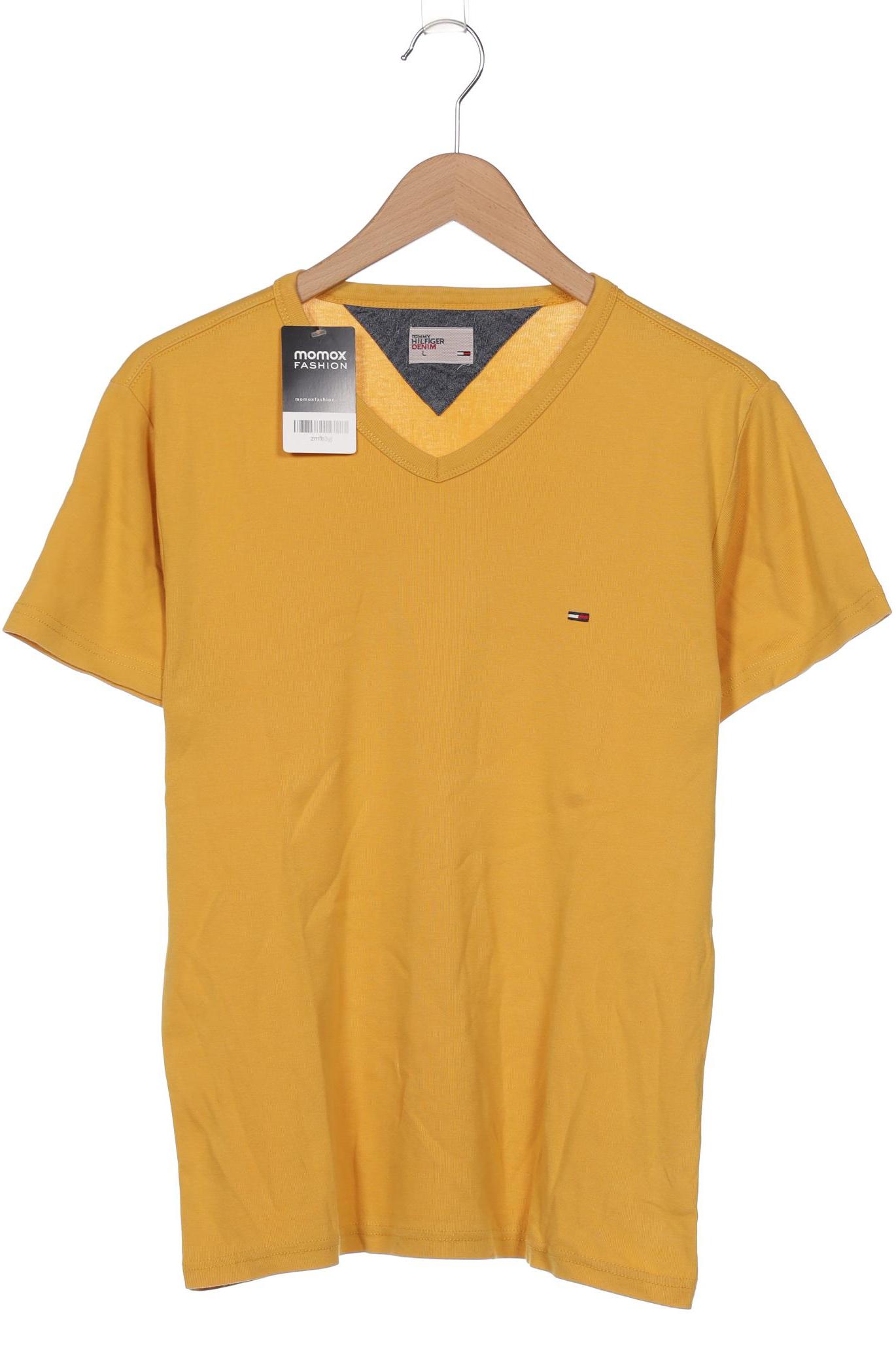 

HILFIGER DENIM Herren T-Shirt, gelb