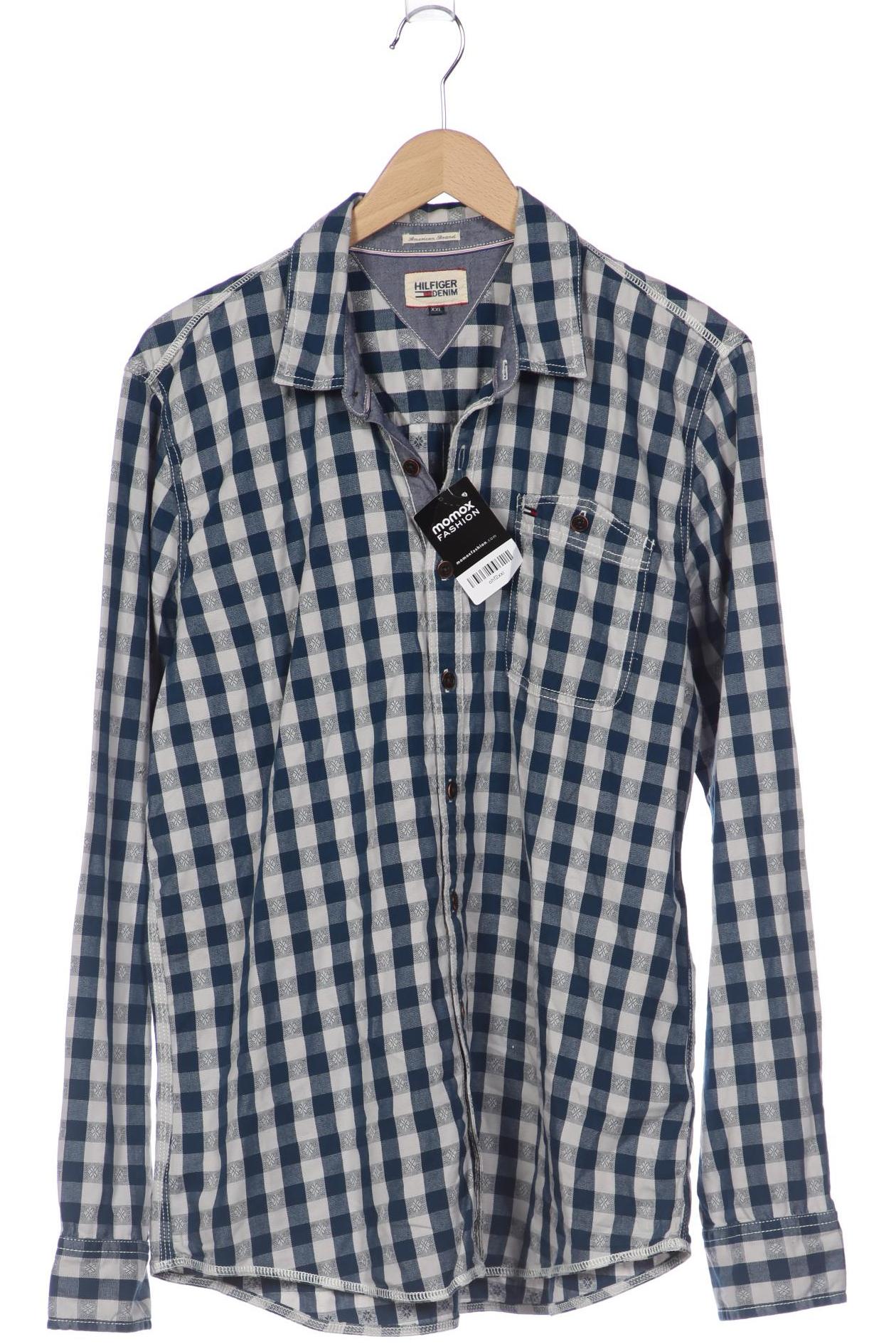 

Hilfiger Denim Herren Hemd, türkis, Gr. 56
