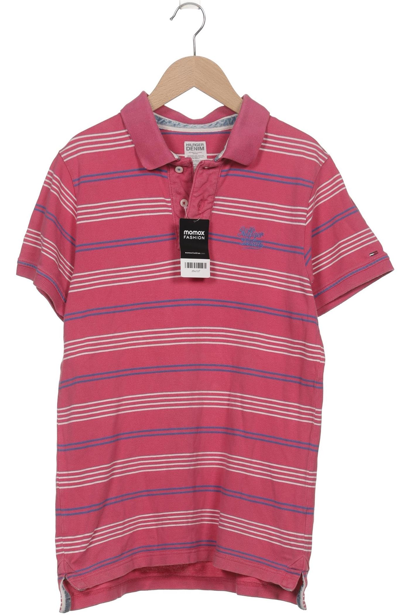 

Hilfiger Denim Herren Poloshirt, pink, Gr. 48
