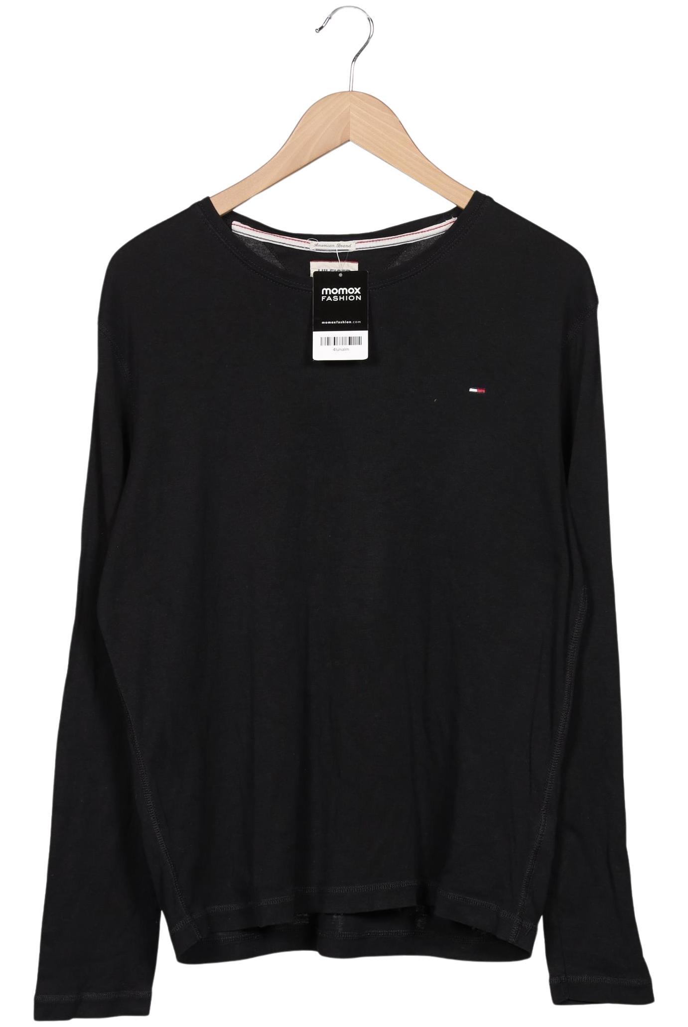

Hilfiger Denim Herren Langarmshirt, schwarz, Gr. 56
