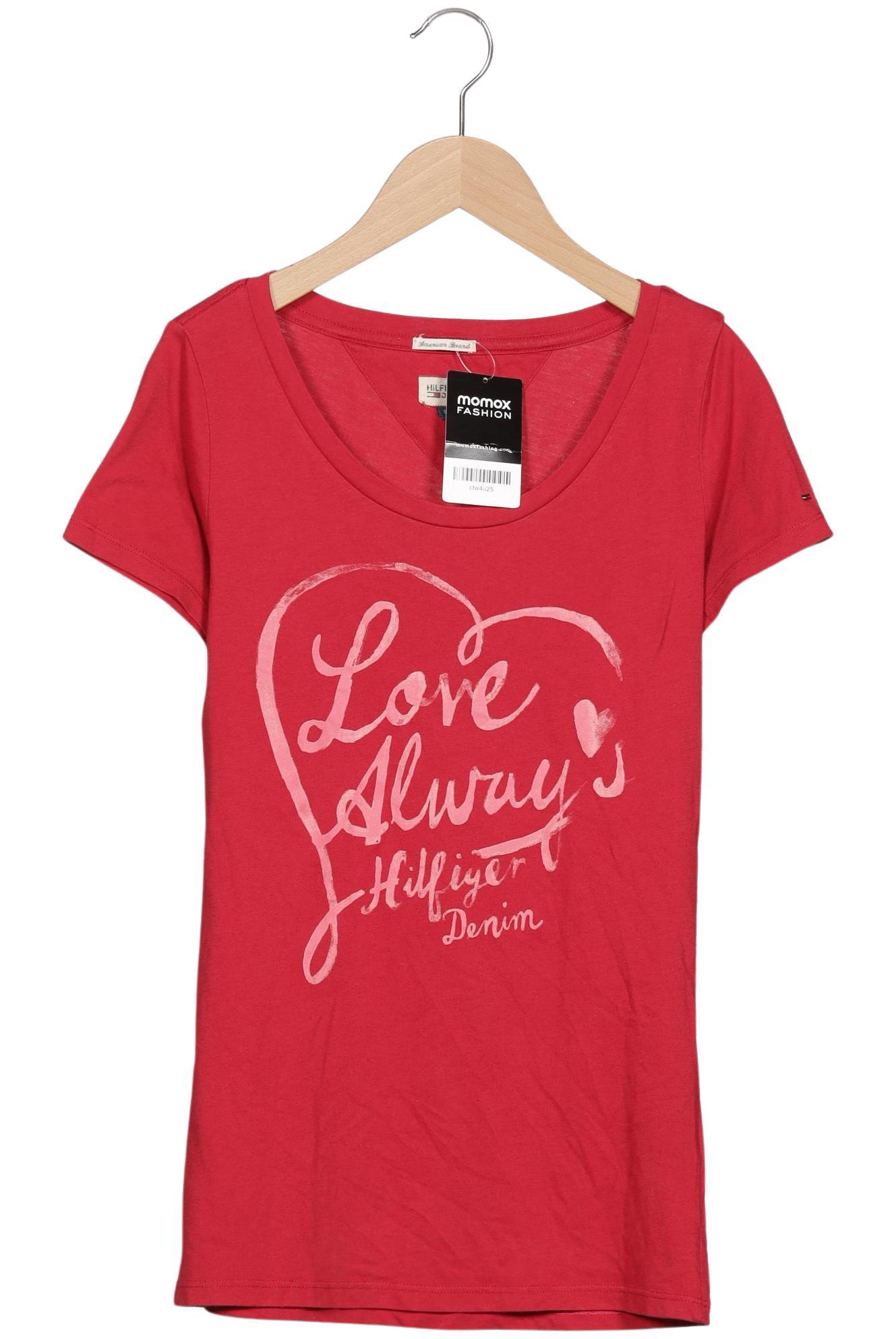 

Hilfiger Denim Damen T-Shirt, rot, Gr. 134