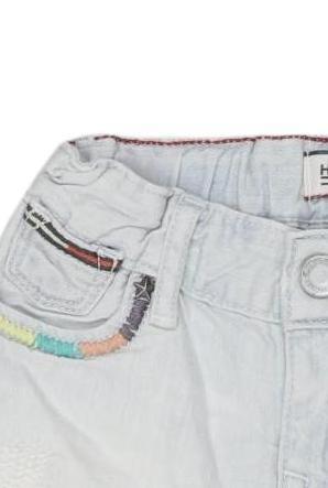 Thumbnail - Hilfiger Denim Mädchen Shorts, hellblau, Gr. 92