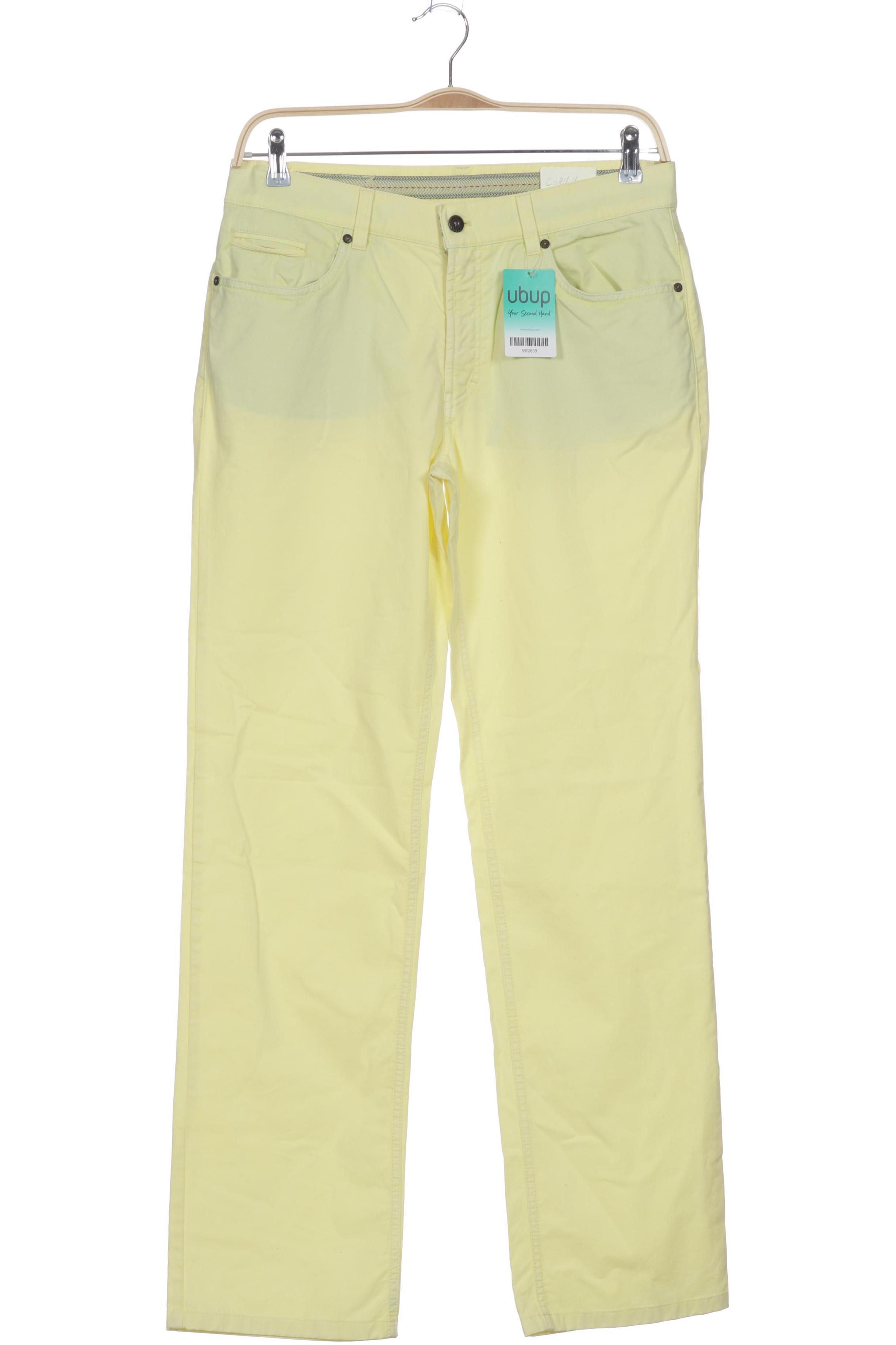 

Hiltl Damen Jeans, gelb, Gr. 50