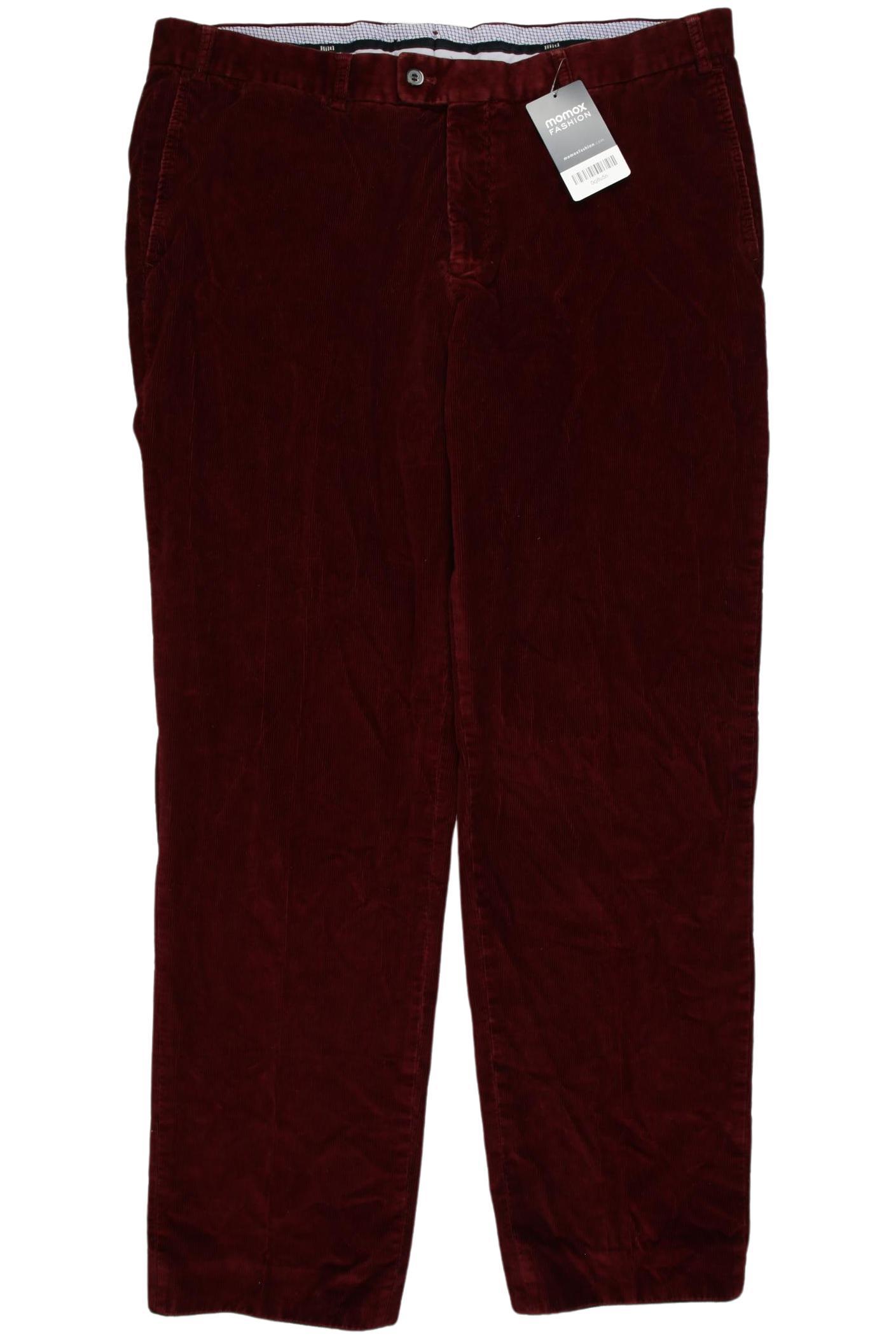 Thumbnail - Hiltl Herren Stoffhose, bordeaux, Gr. 26