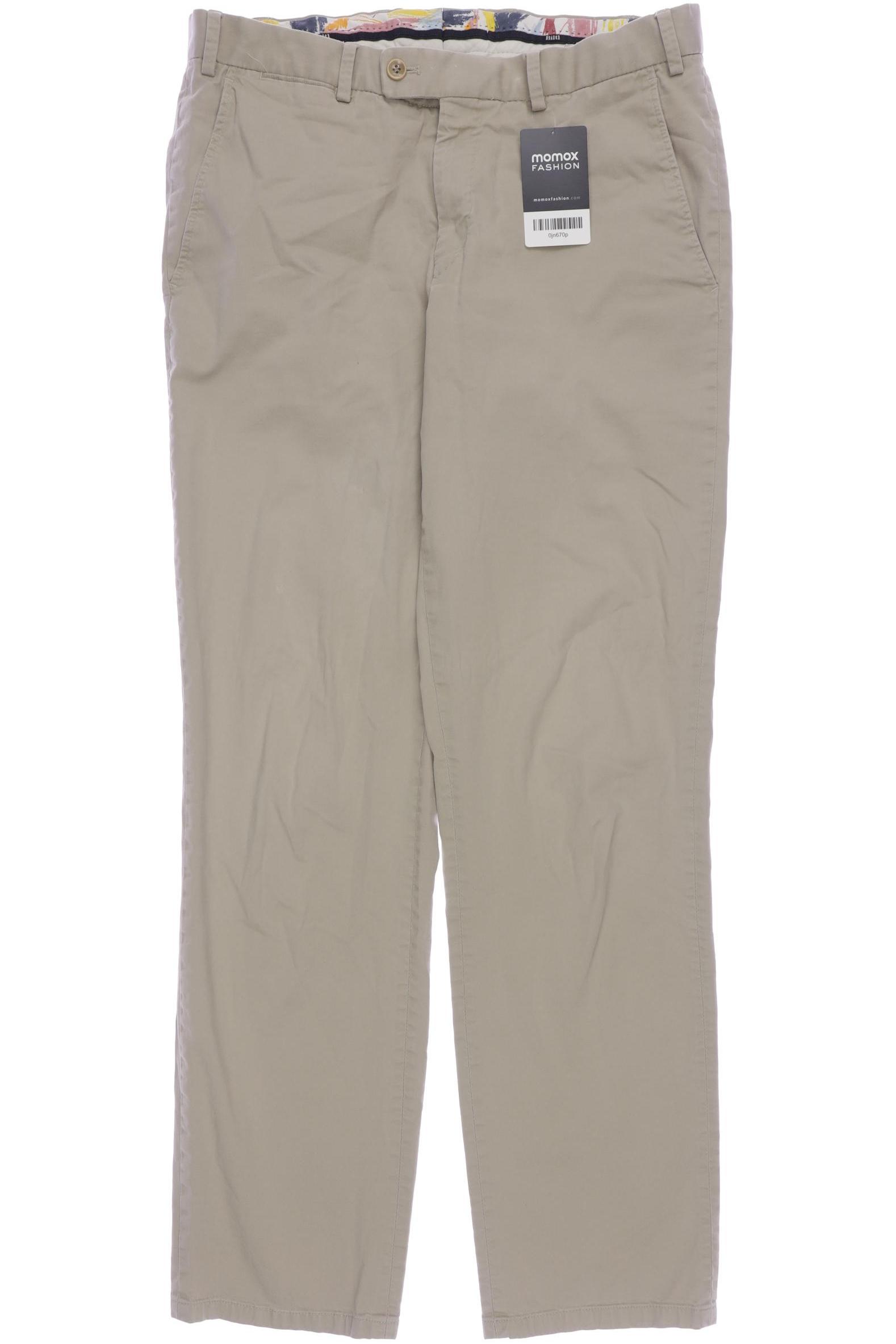 

Hiltl Herren Stoffhose, beige, Gr. 48