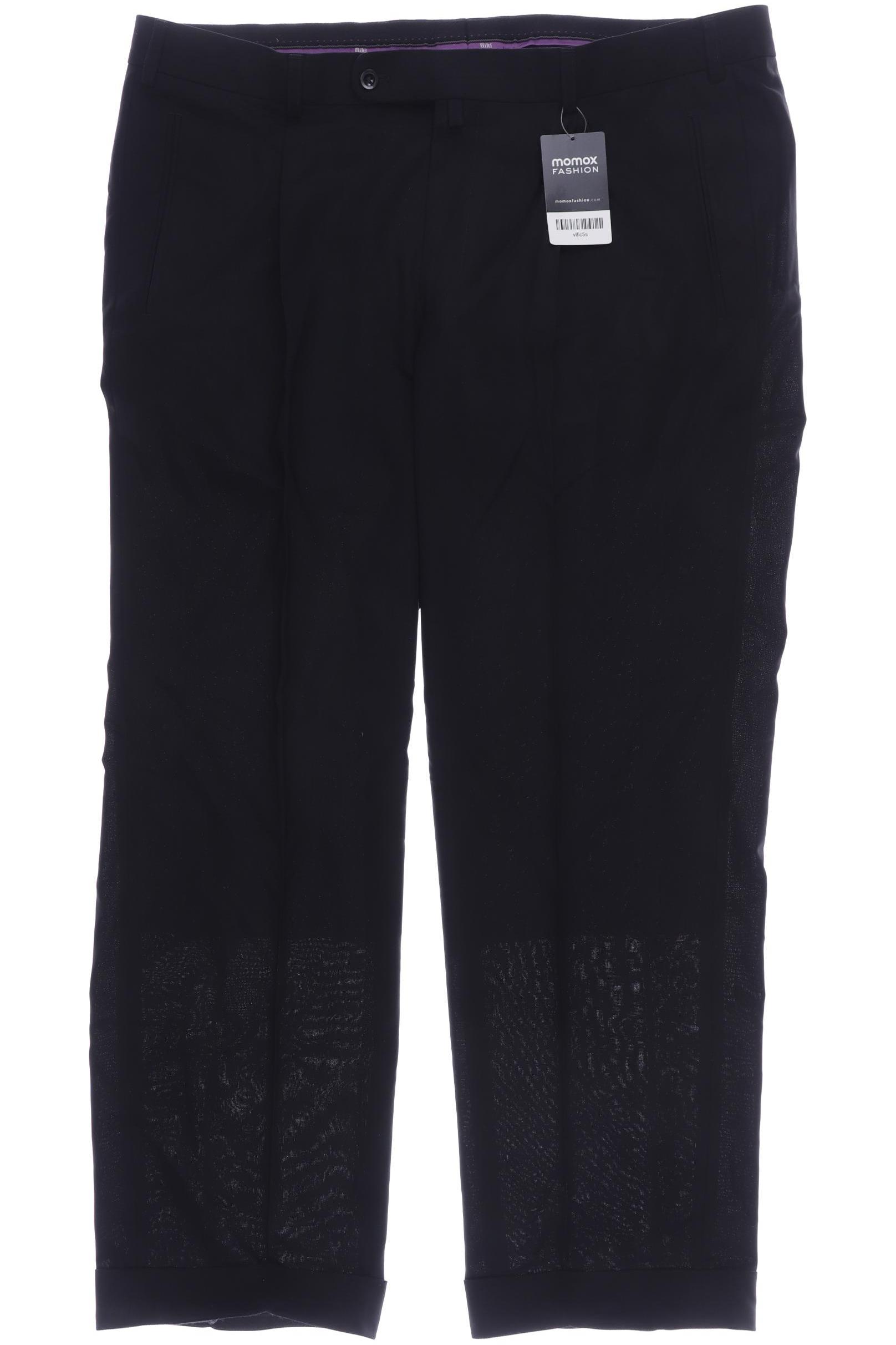 

Hiltl Herren Stoffhose, schwarz, Gr. 56