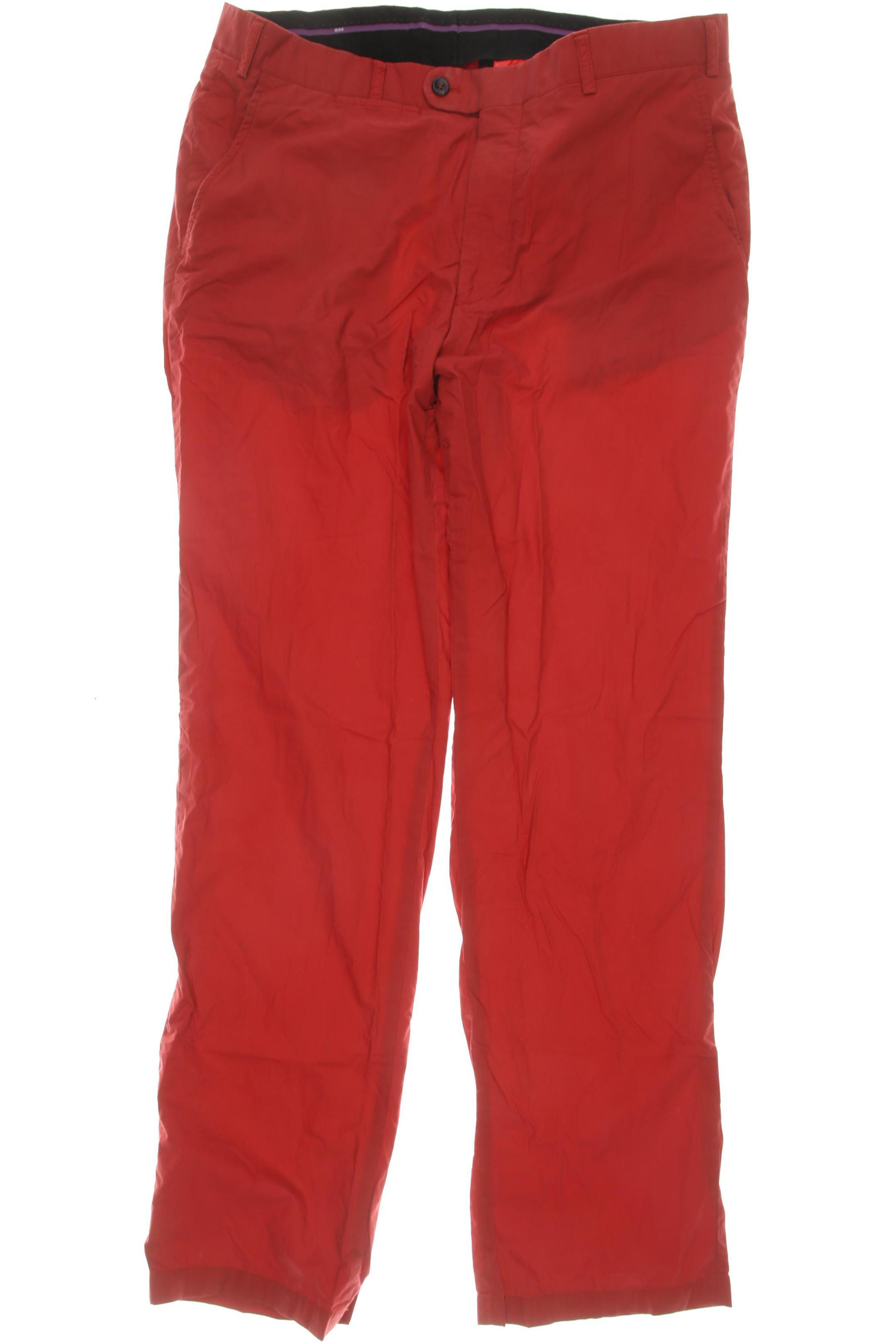 Thumbnail - Hiltl Herren Stoffhose, rot, Gr. 52