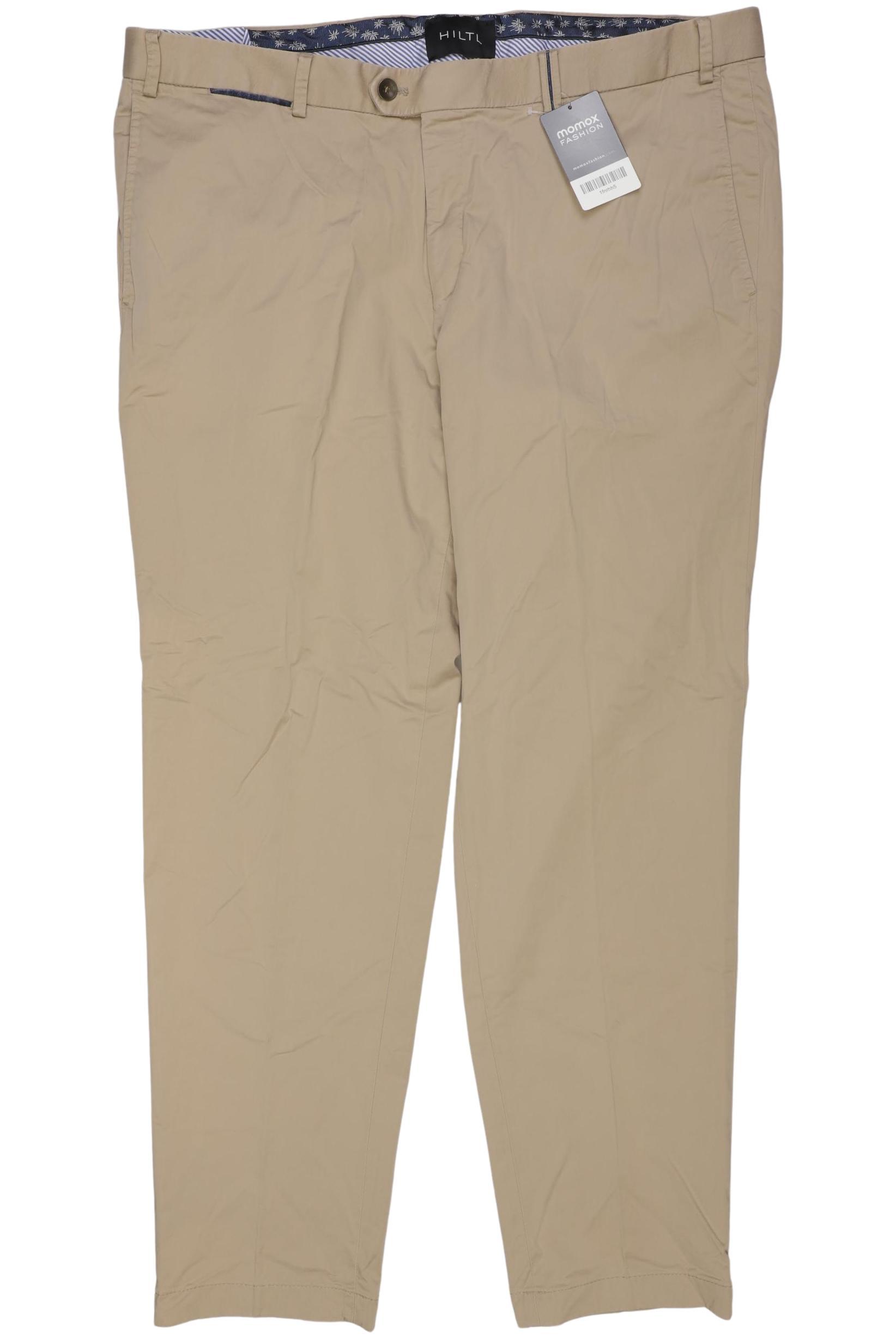 

Hiltl Herren Stoffhose, beige, Gr. 28