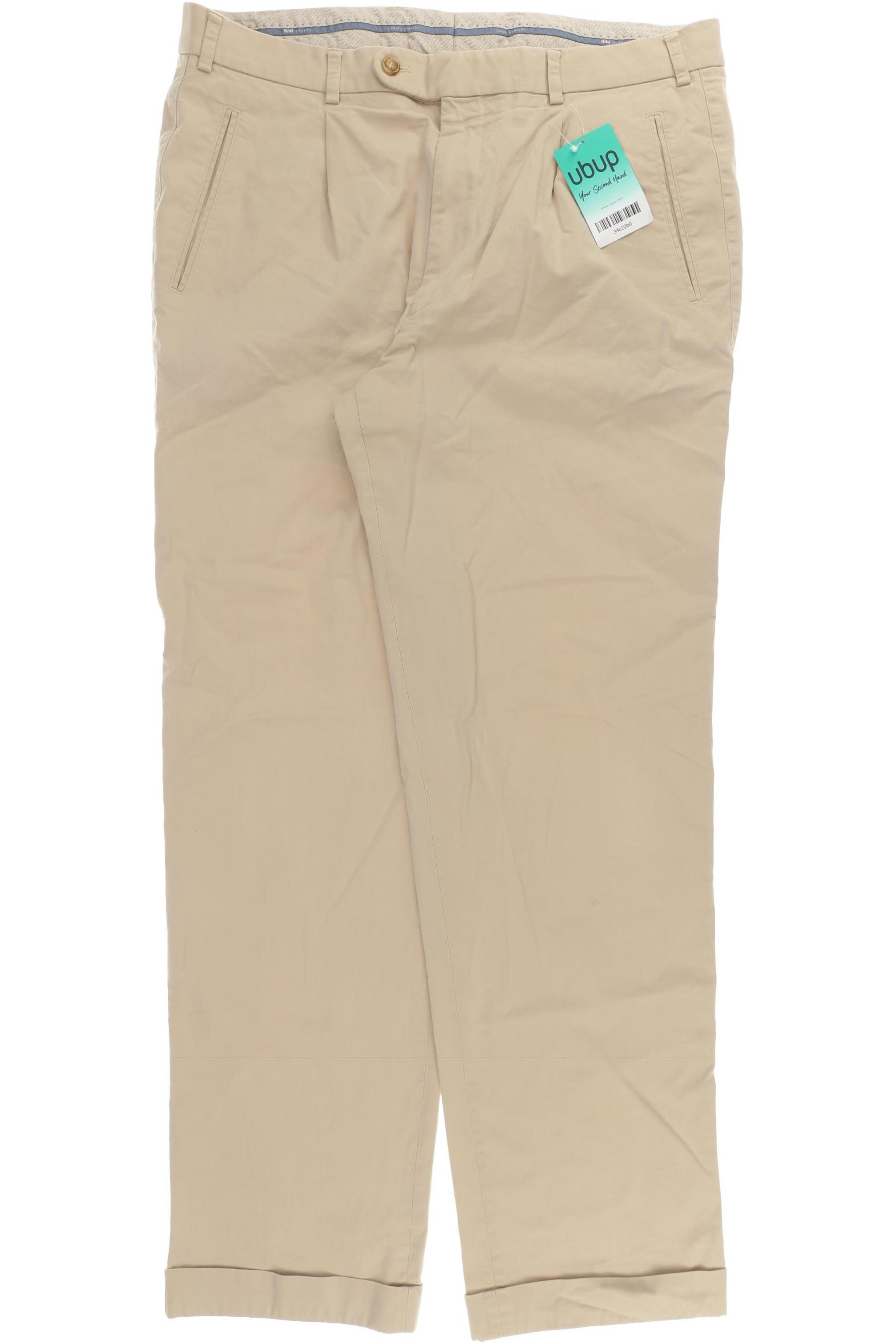 

Hiltl Herren Stoffhose, beige, Gr. 52