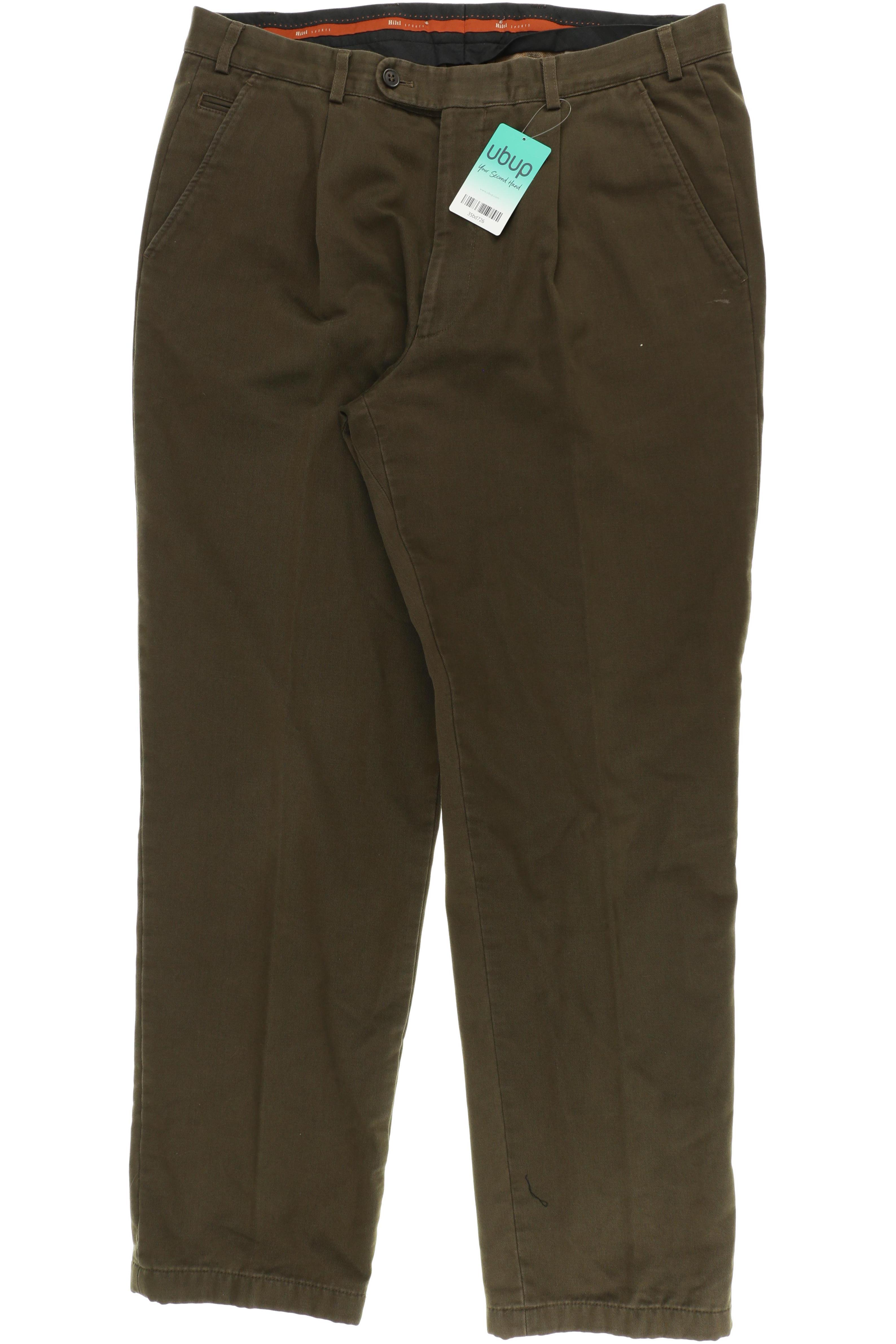 

Hiltl Herren Stoffhose, grün, Gr. 54
