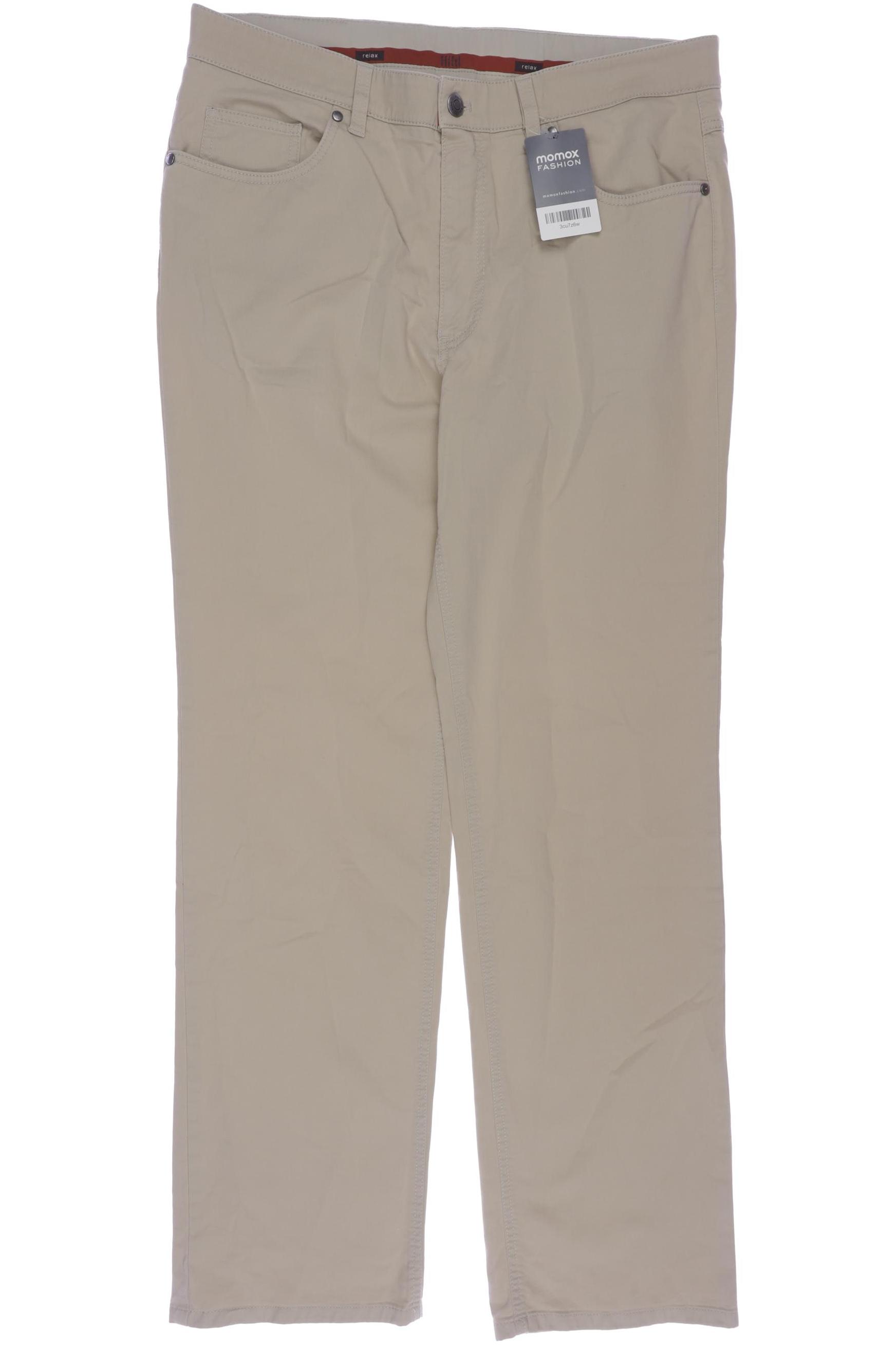 

Hiltl Herren Stoffhose, beige, Gr. 50