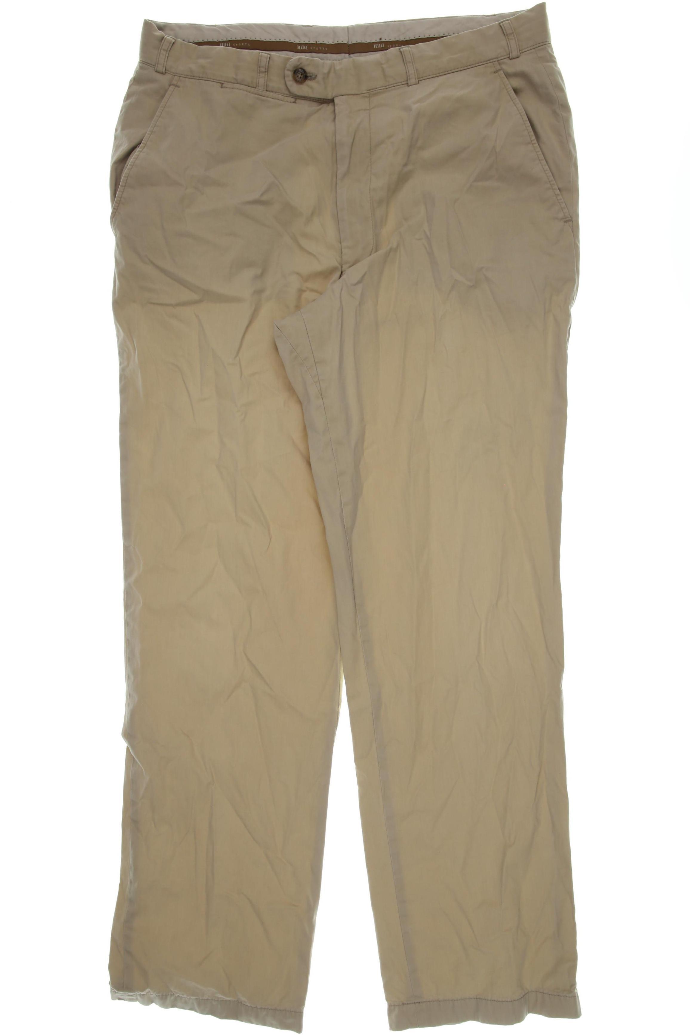 

Hiltl Herren Stoffhose, beige, Gr. 50