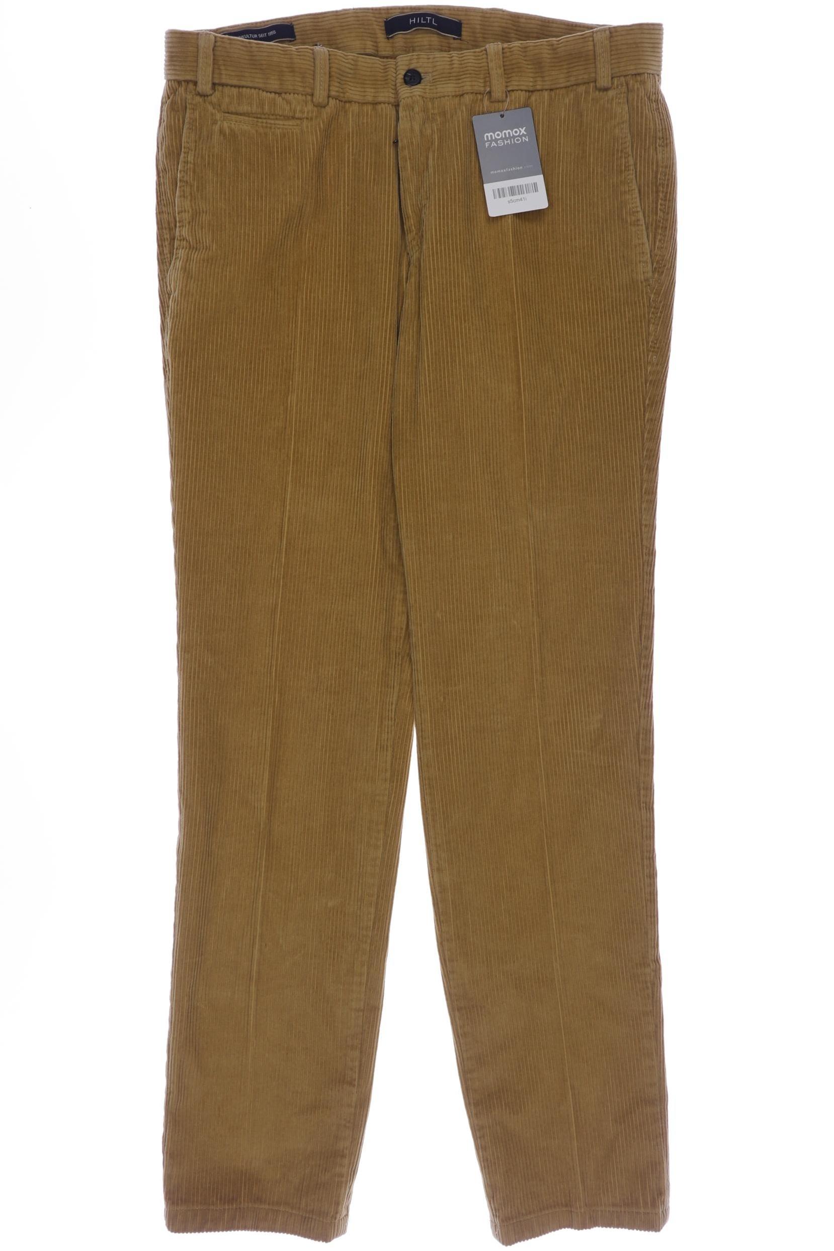 Thumbnail - Hiltl Herren Stoffhose, gelb, Gr. 48
