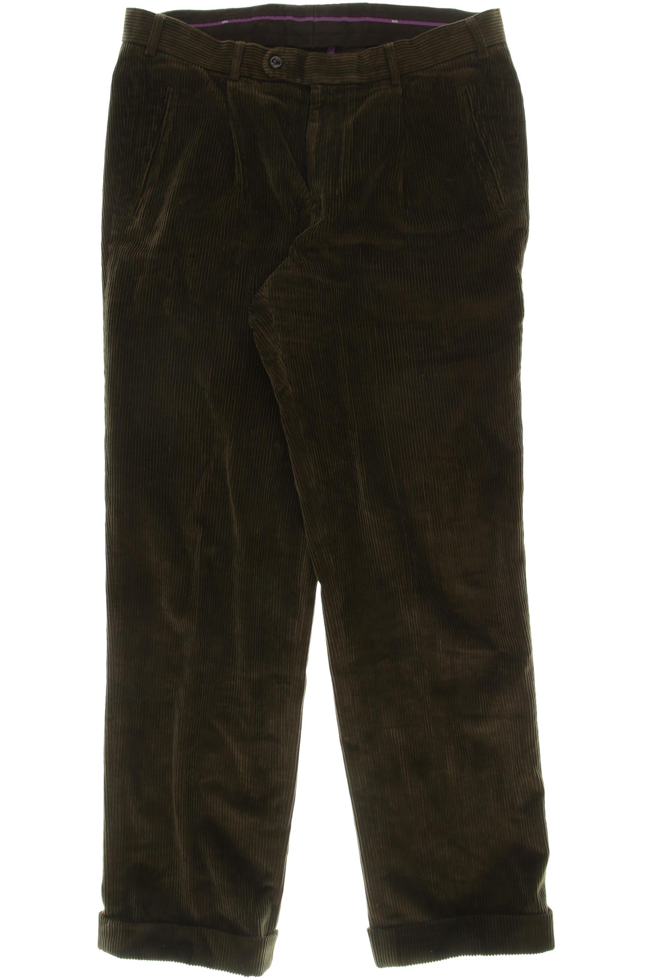 

Hiltl Herren Stoffhose, grün, Gr. 52