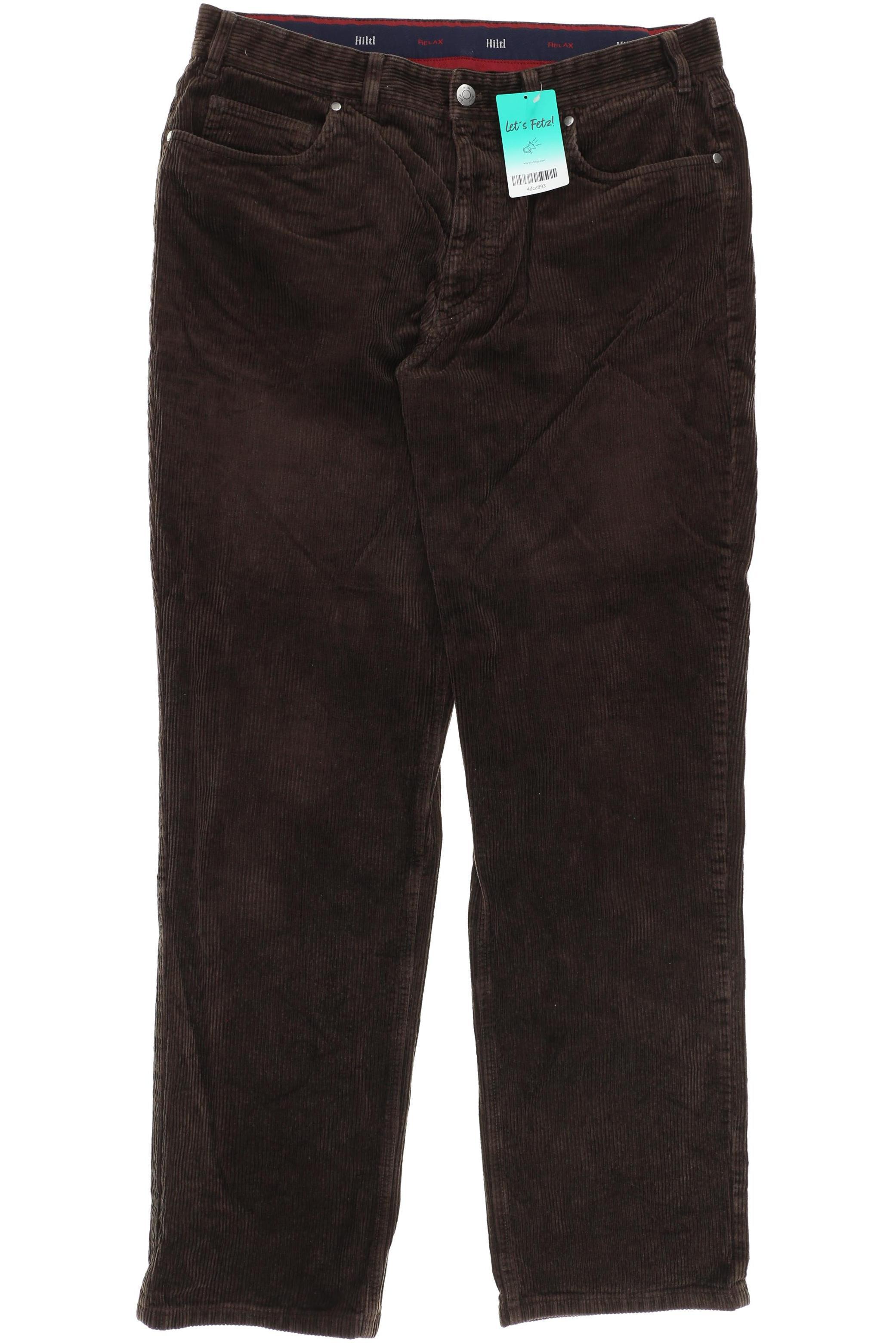 

Hiltl Herren Stoffhose, braun, Gr. 52