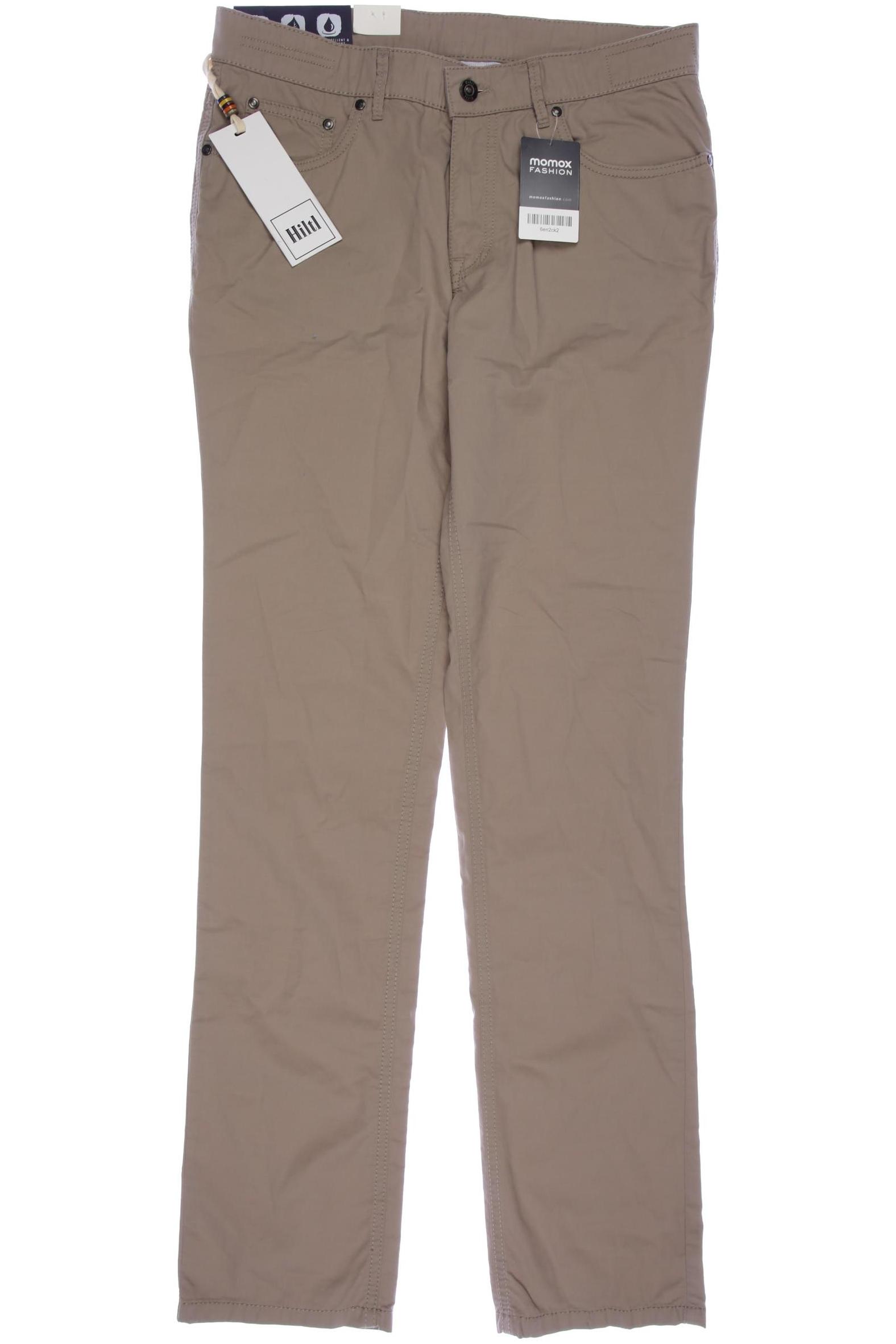 

Hiltl Herren Stoffhose, beige, Gr. 32