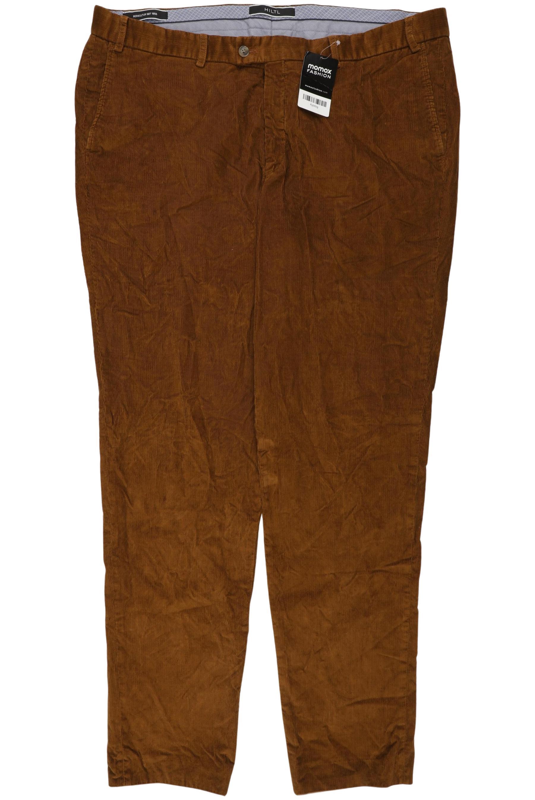 

Hiltl Herren Stoffhose, braun, Gr. 58