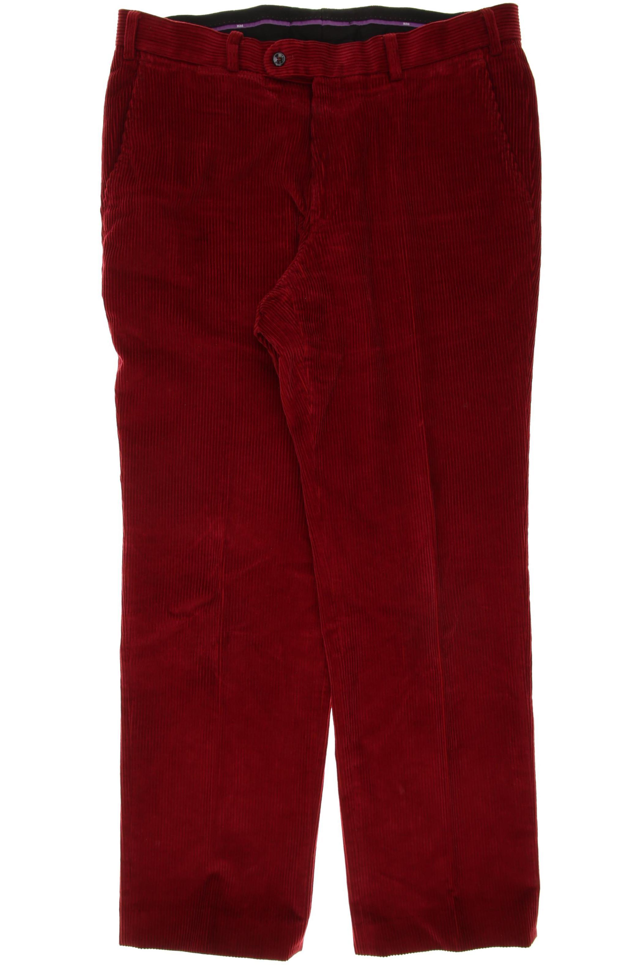

Hiltl Herren Stoffhose, rot, Gr. 52