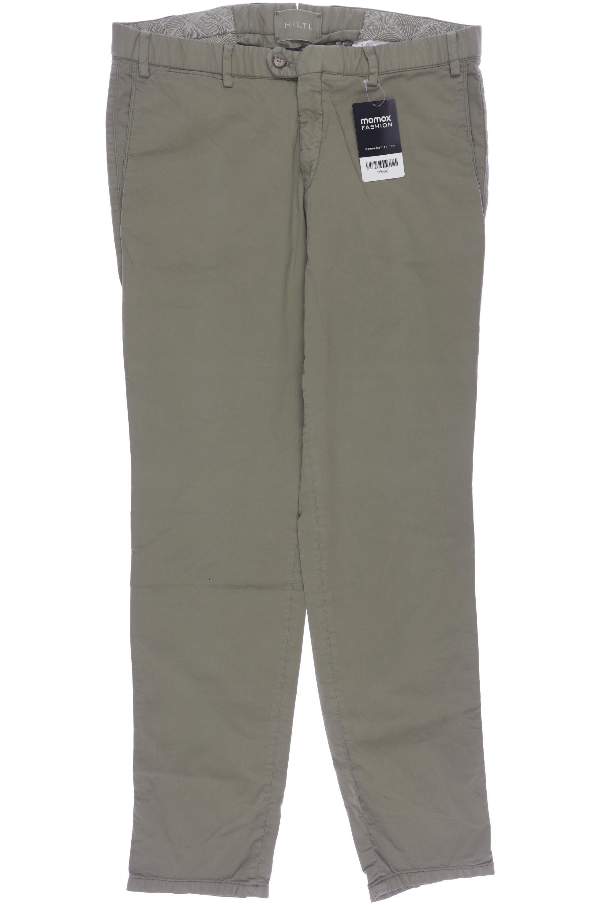 

Hiltl Herren Stoffhose, grün, Gr. 48
