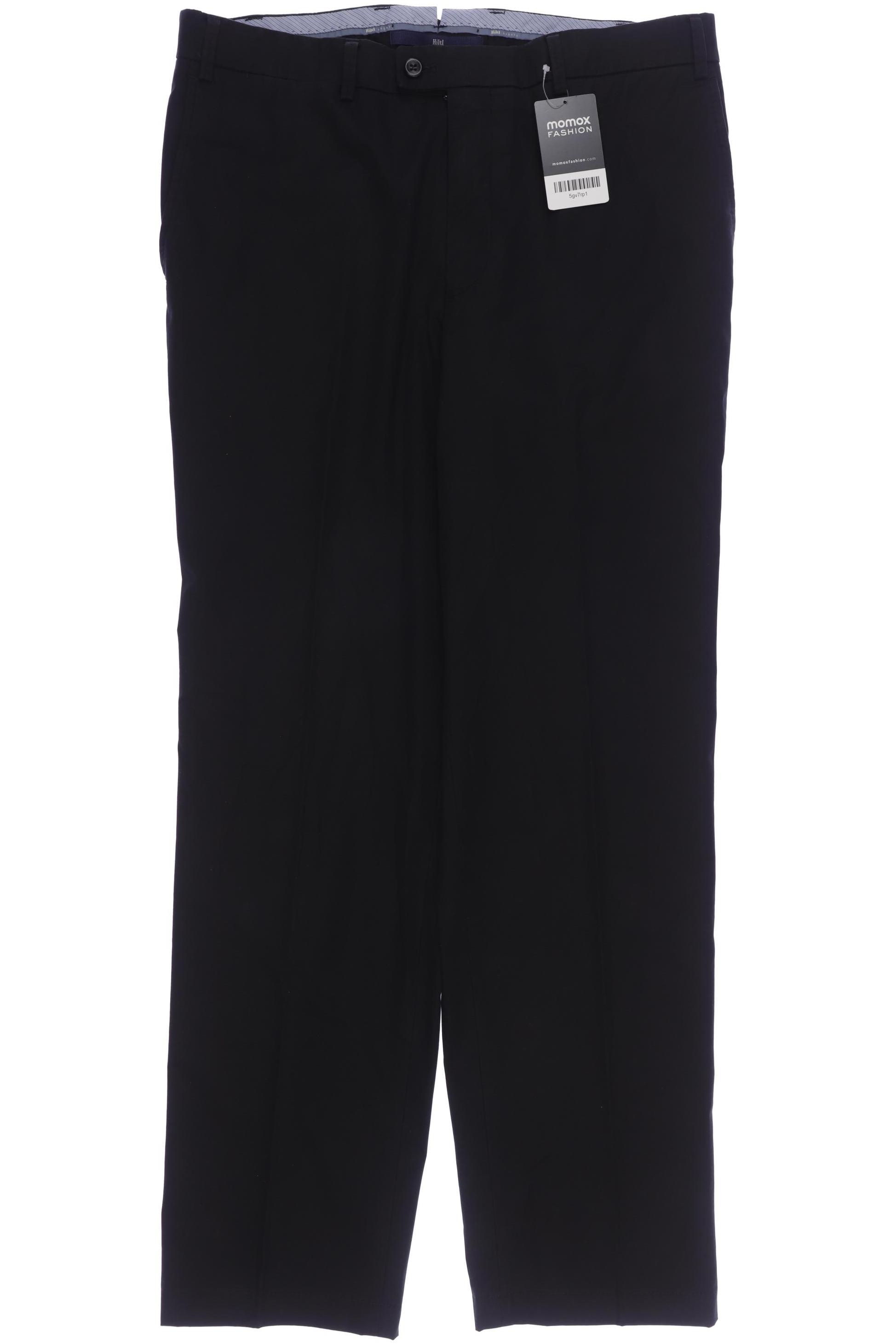 

Hiltl Herren Stoffhose, schwarz, Gr. 50