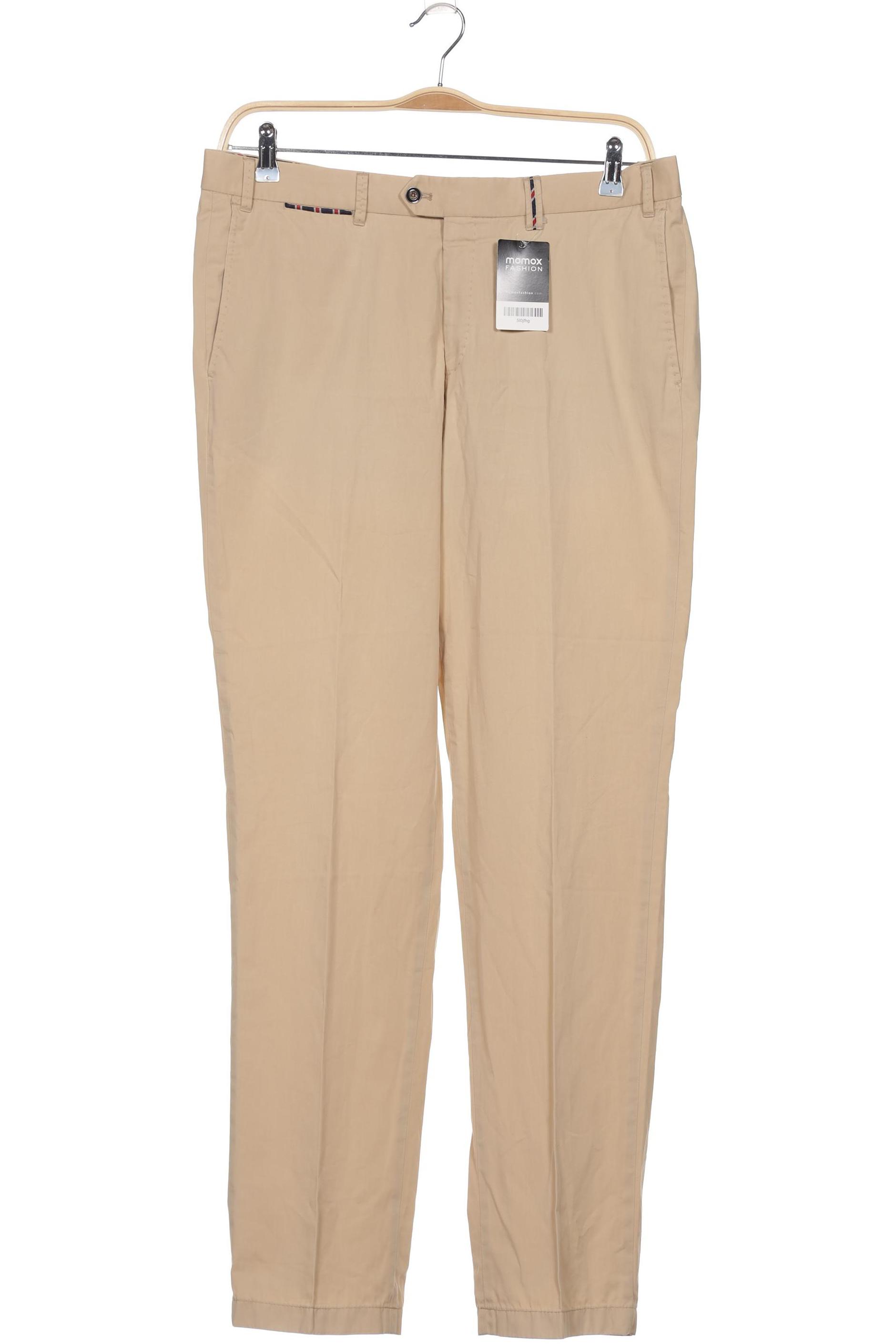 

Hiltl Herren Stoffhose, beige, Gr. 52