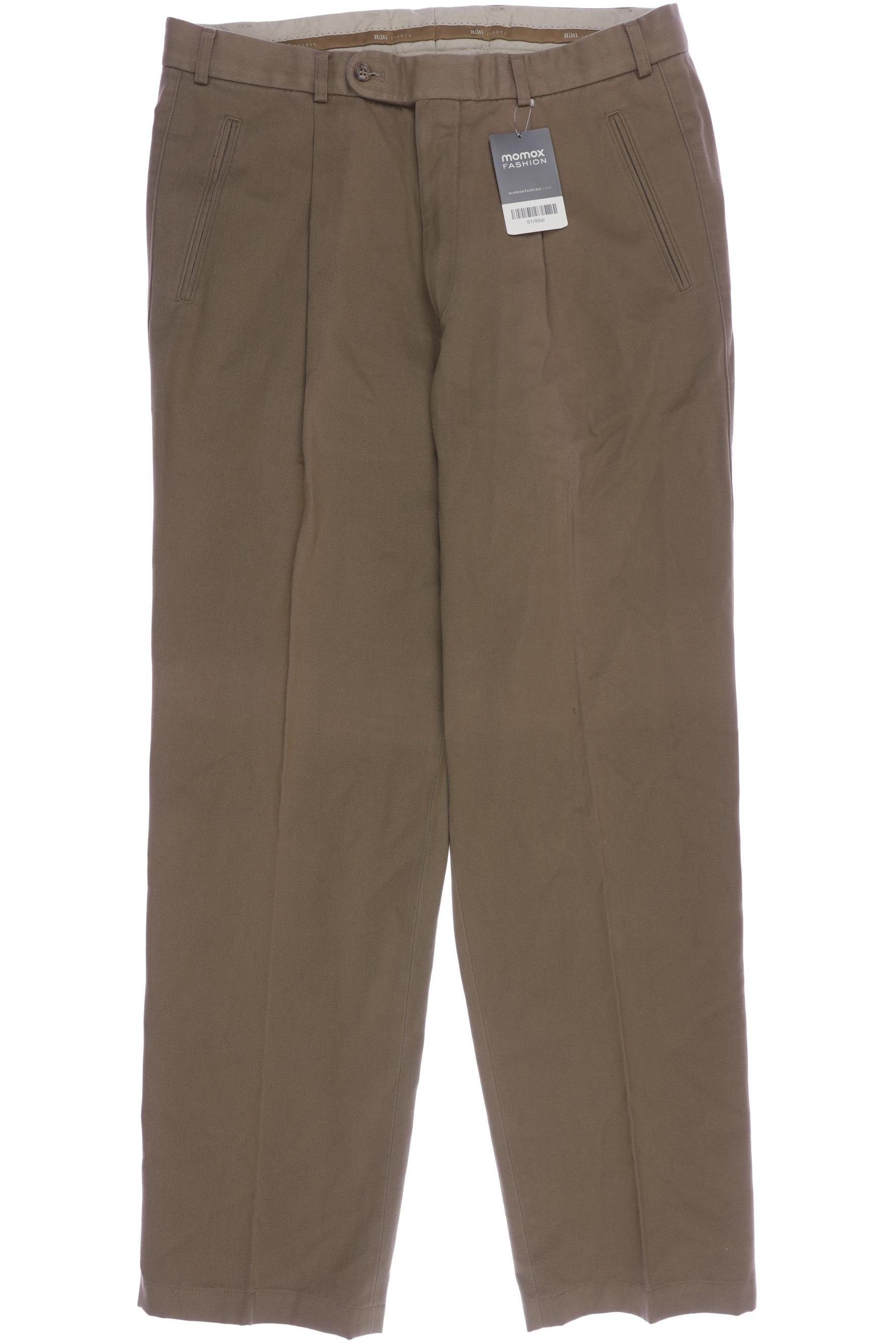 

Hiltl Herren Stoffhose, braun, Gr. 50