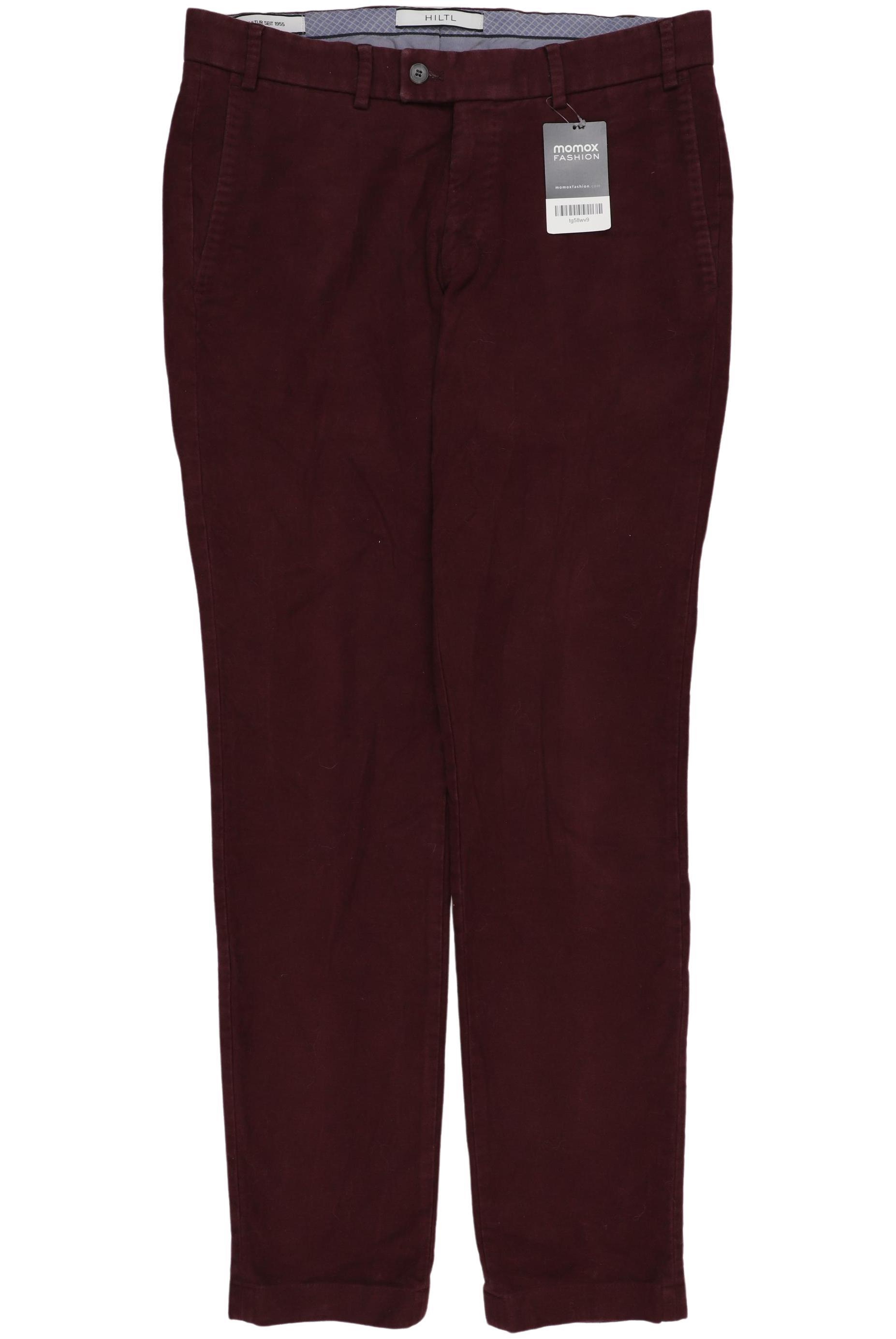 

Hiltl Herren Stoffhose, bordeaux, Gr. 48