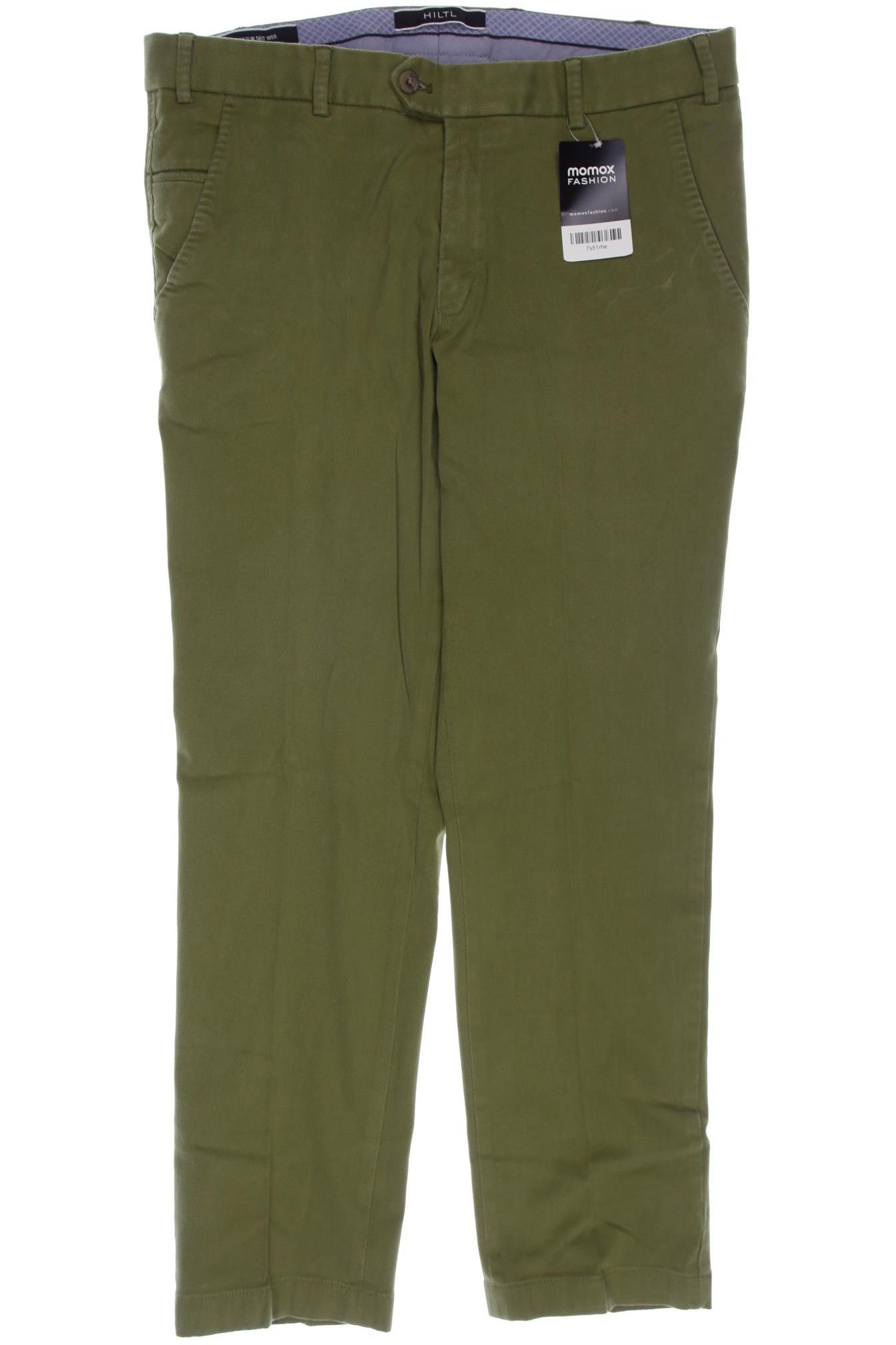 

Hiltl Herren Stoffhose, grün, Gr. 24