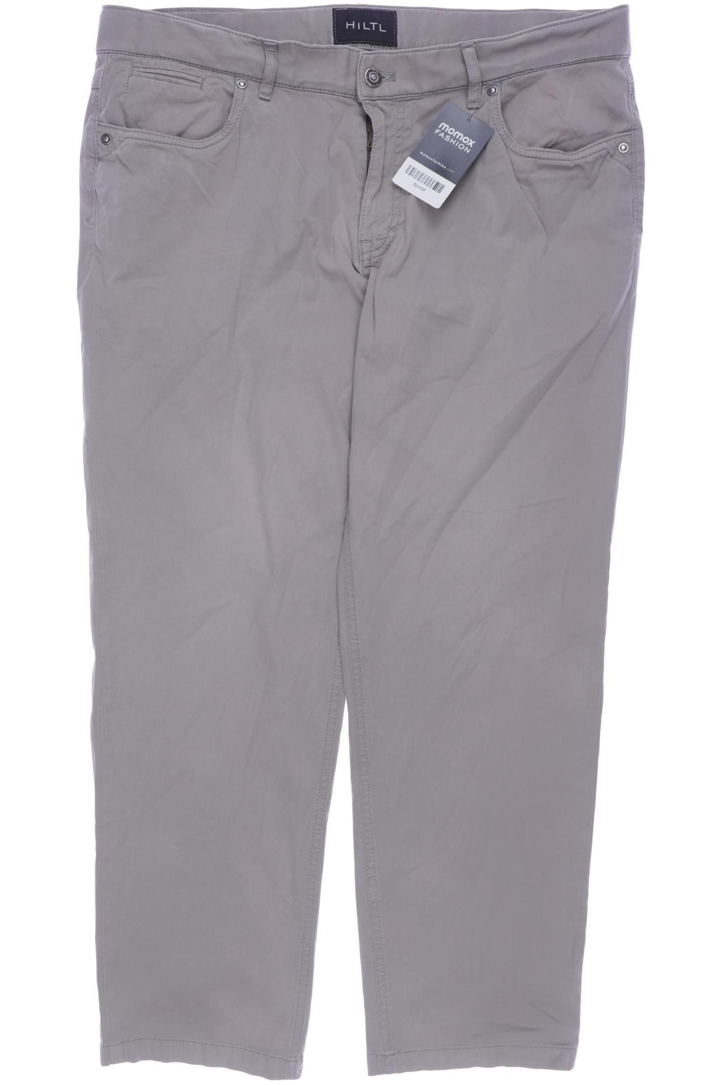 

Hiltl Herren Stoffhose, grau, Gr. 26
