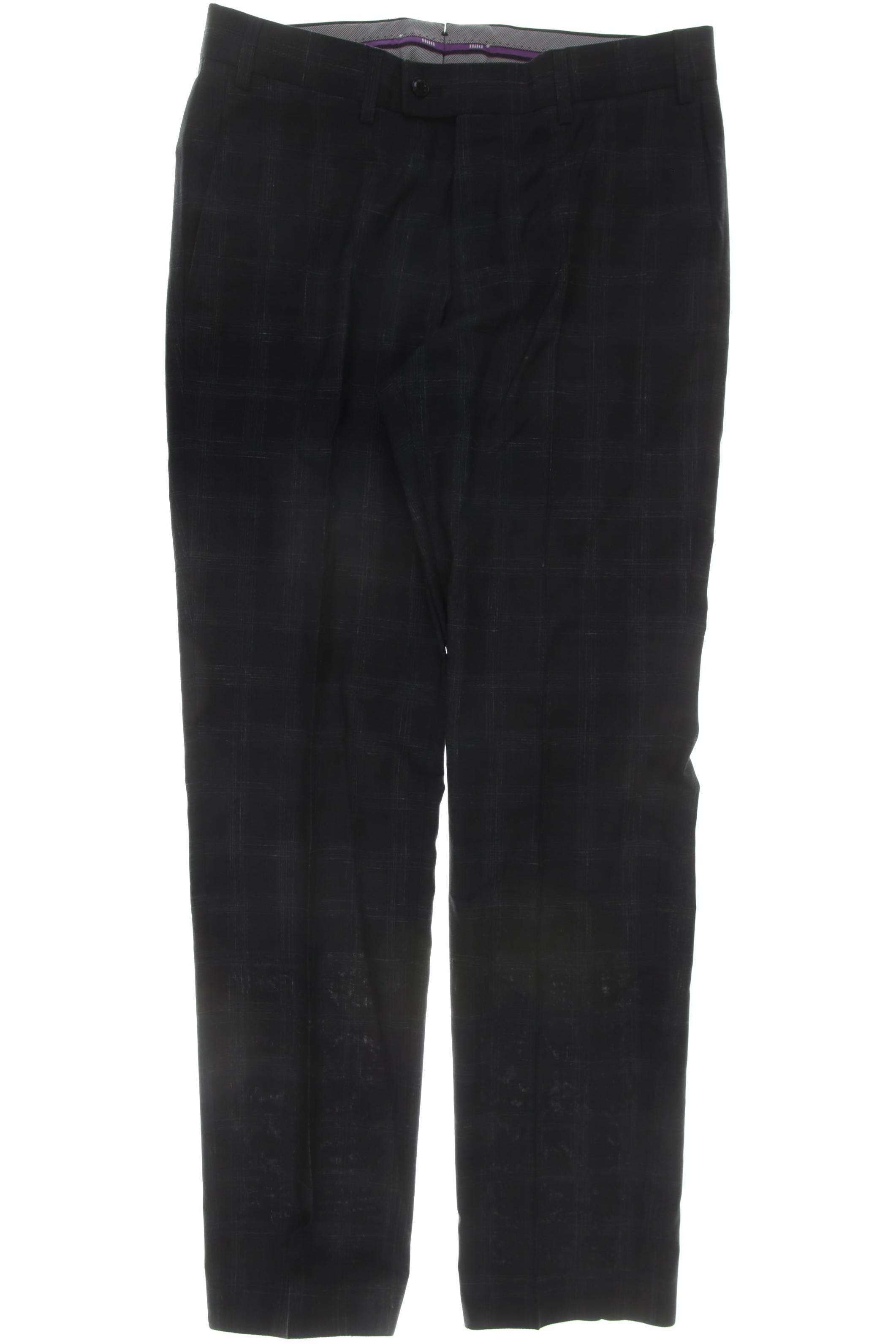 

Hiltl Herren Stoffhose, schwarz, Gr. 48