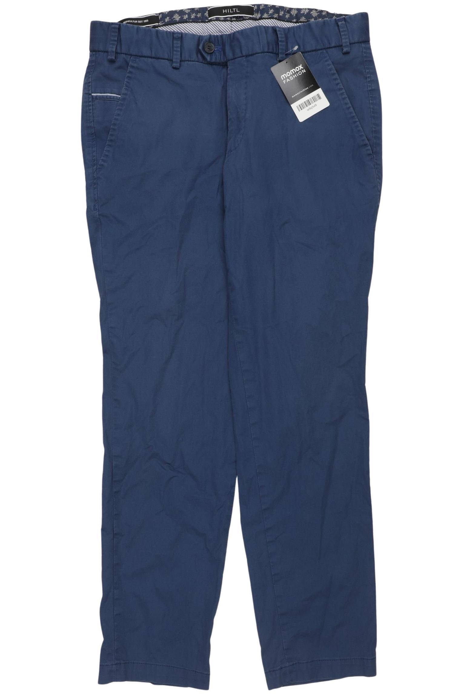 

Hiltl Herren Stoffhose, blau, Gr. 48