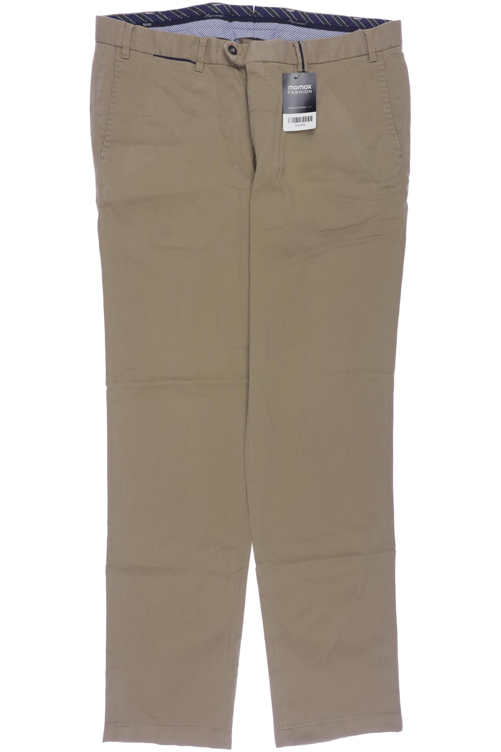 

Hiltl Herren Stoffhose, beige, Gr. 54