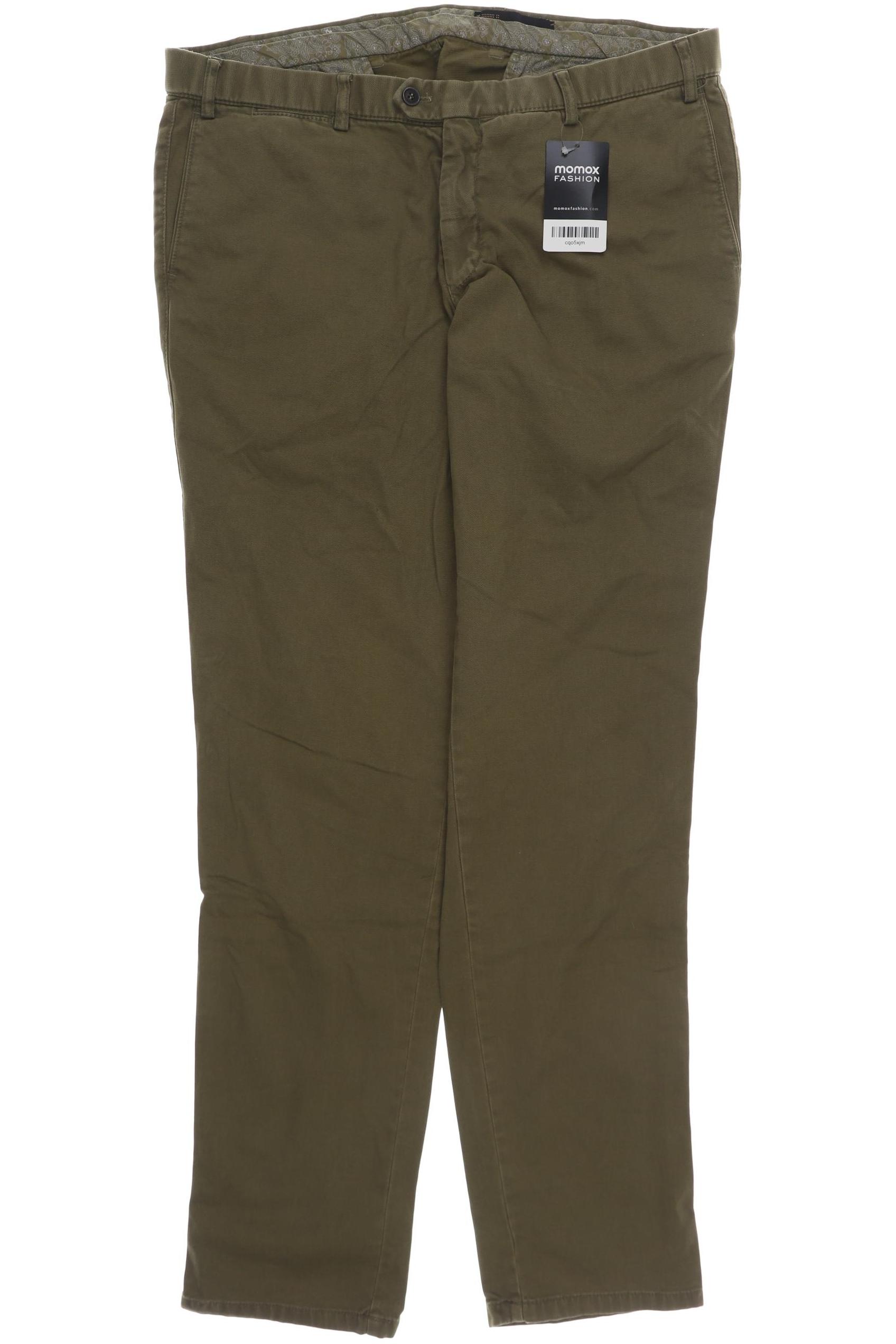 

Hiltl Herren Stoffhose, grün, Gr. 52