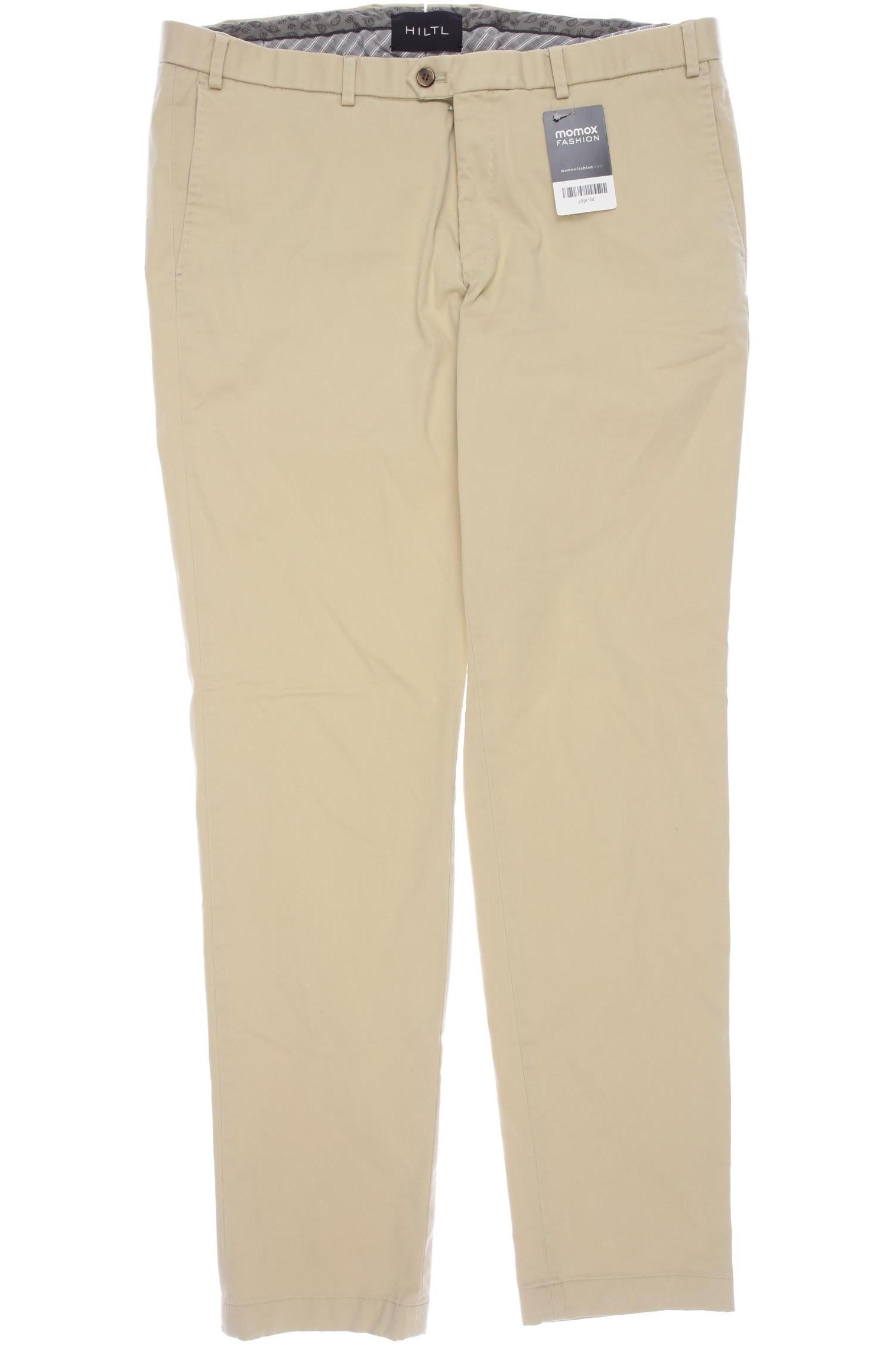 

Hiltl Herren Stoffhose, beige, Gr. 54