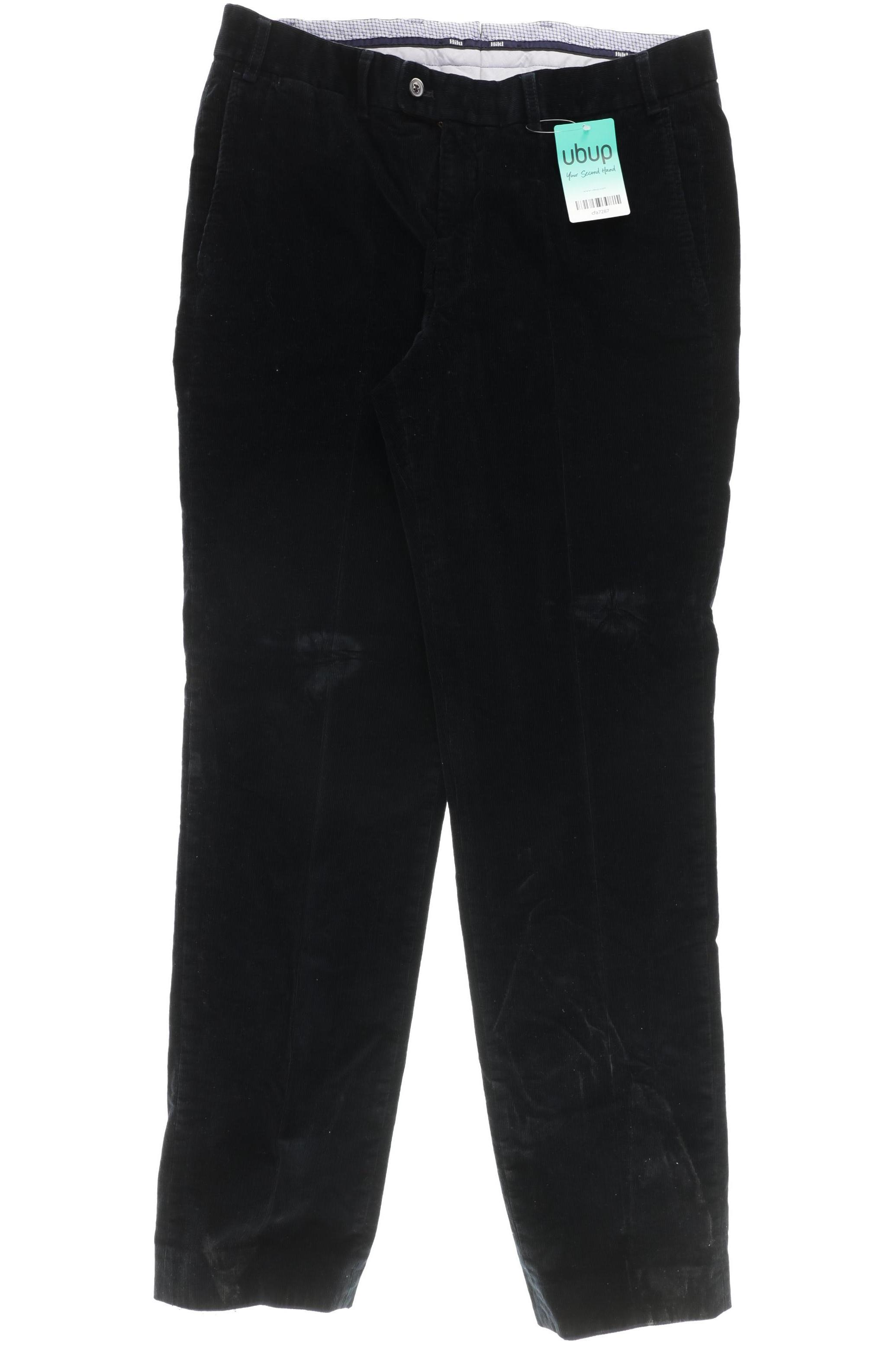 

Hiltl Herren Stoffhose, schwarz, Gr. 50