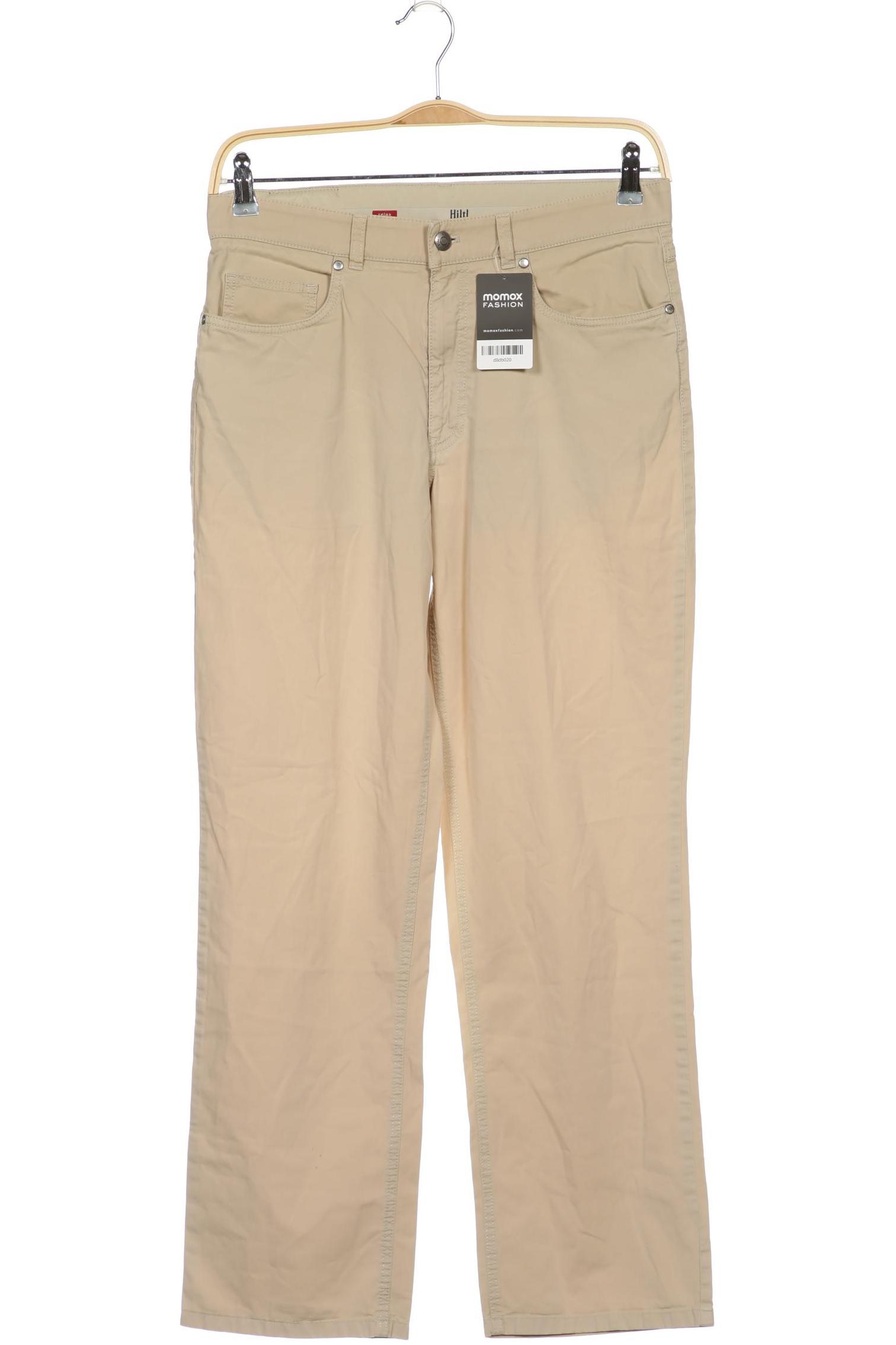 

Hiltl Herren Stoffhose, beige, Gr. 29