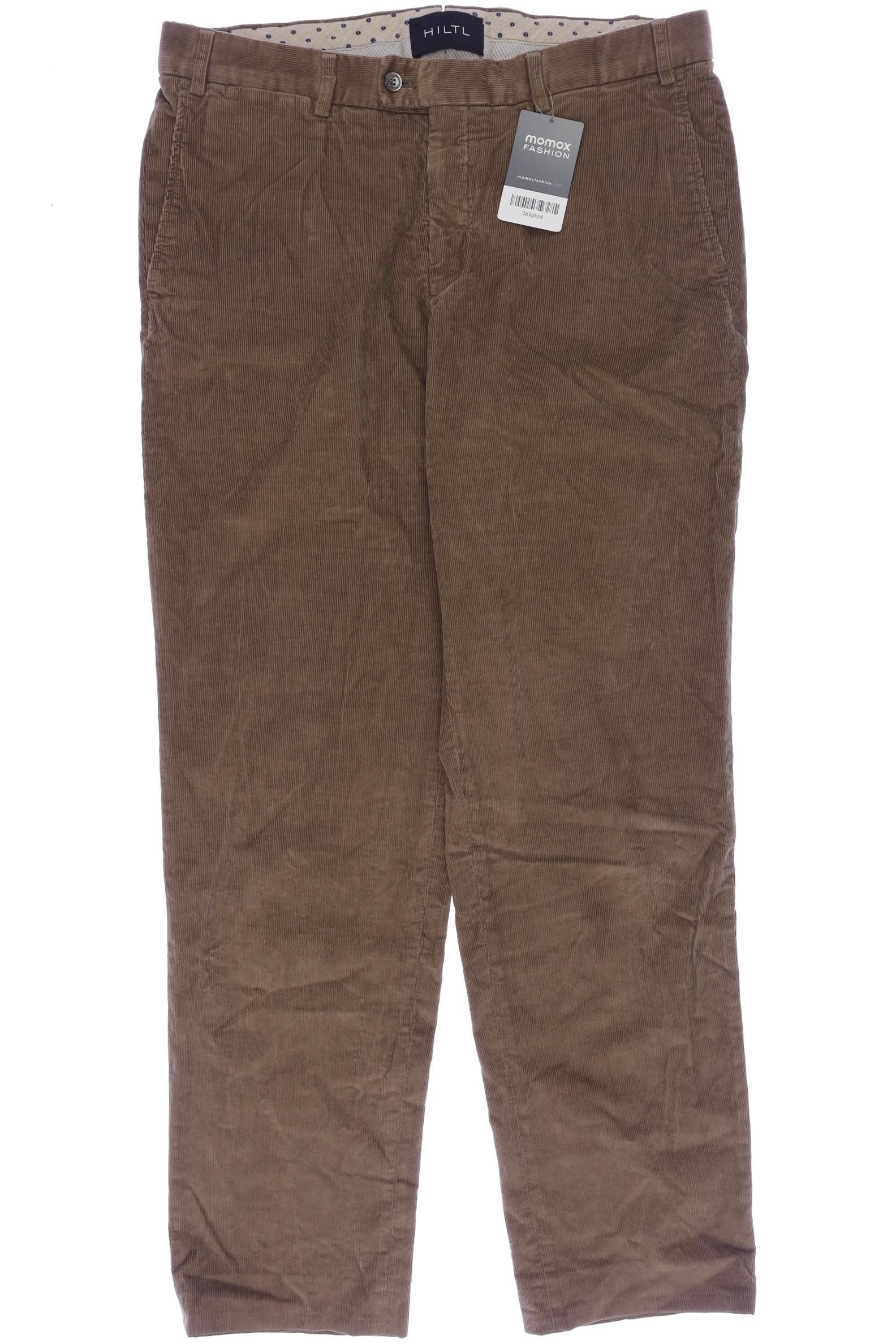 

Hiltl Herren Stoffhose, braun, Gr. 50