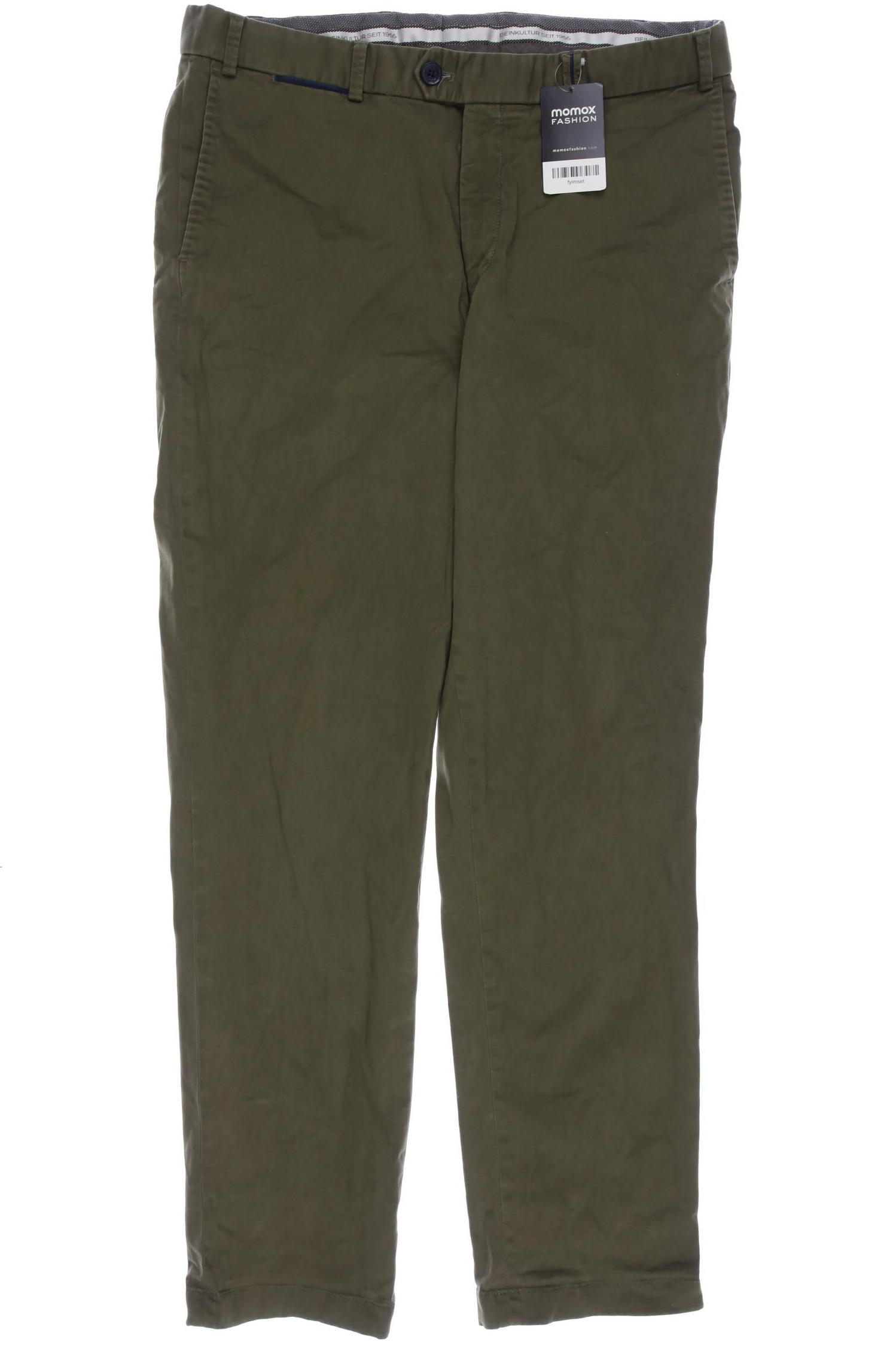 

Hiltl Herren Stoffhose, grün, Gr. 52