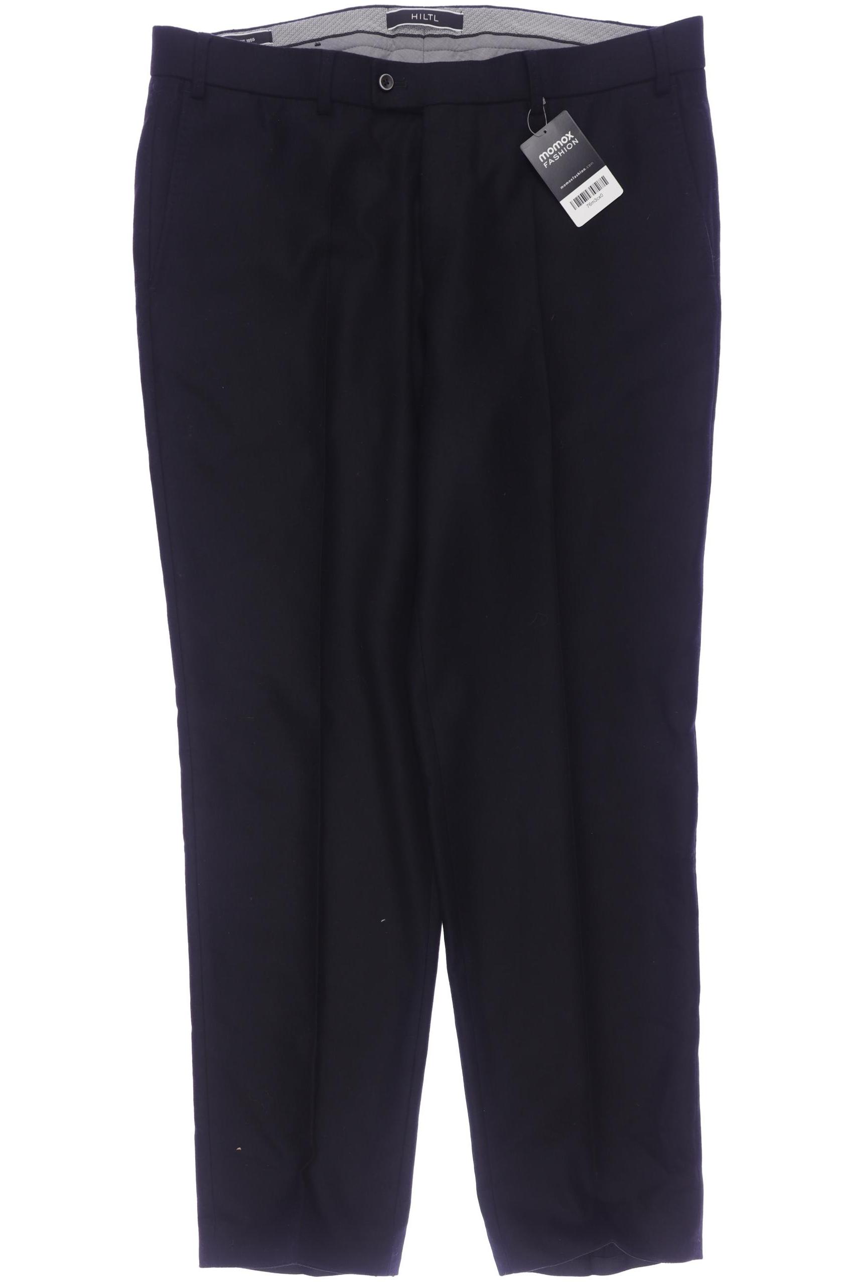 

Hiltl Herren Stoffhose, schwarz, Gr. 54