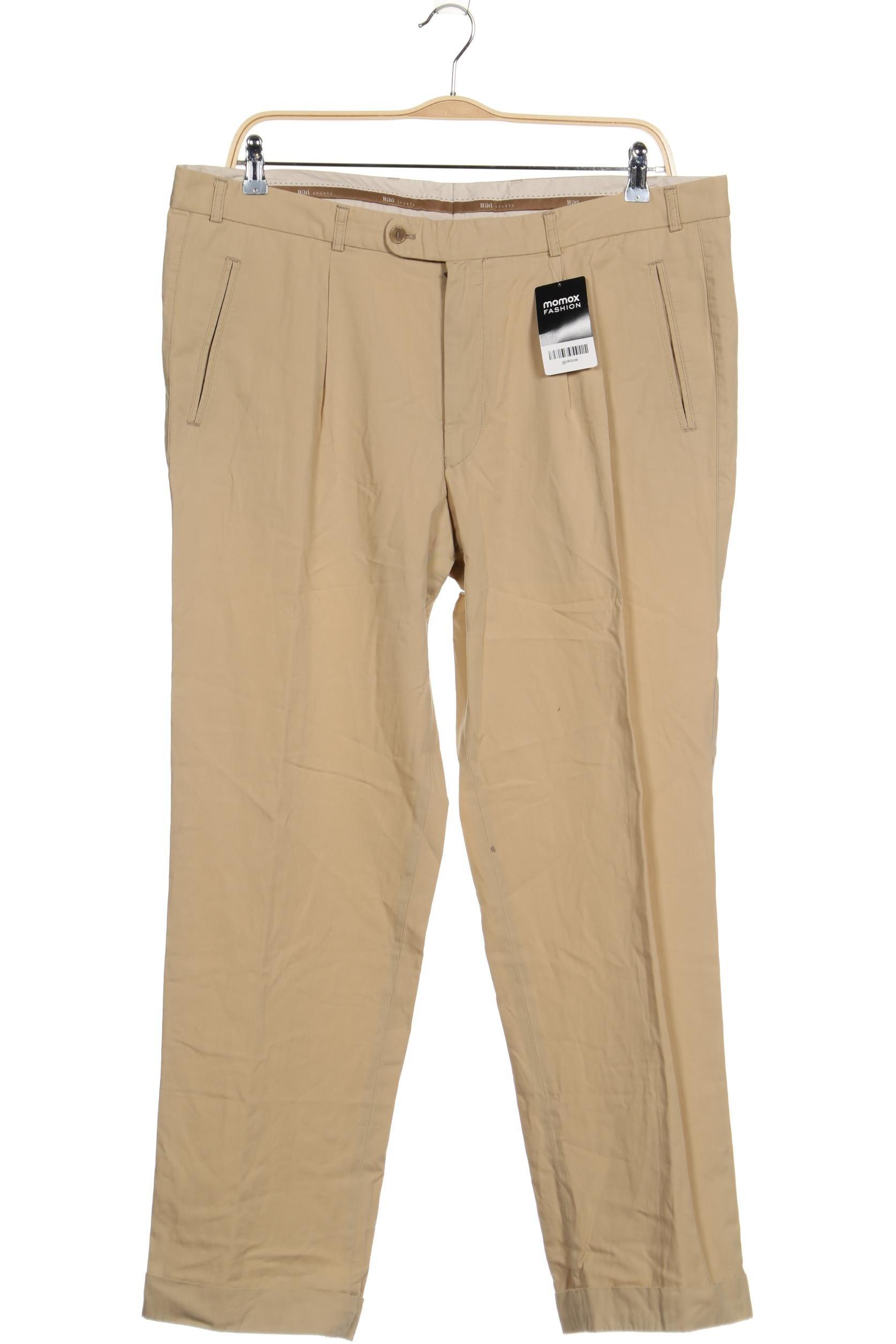 

Hiltl Herren Stoffhose, beige, Gr. 28