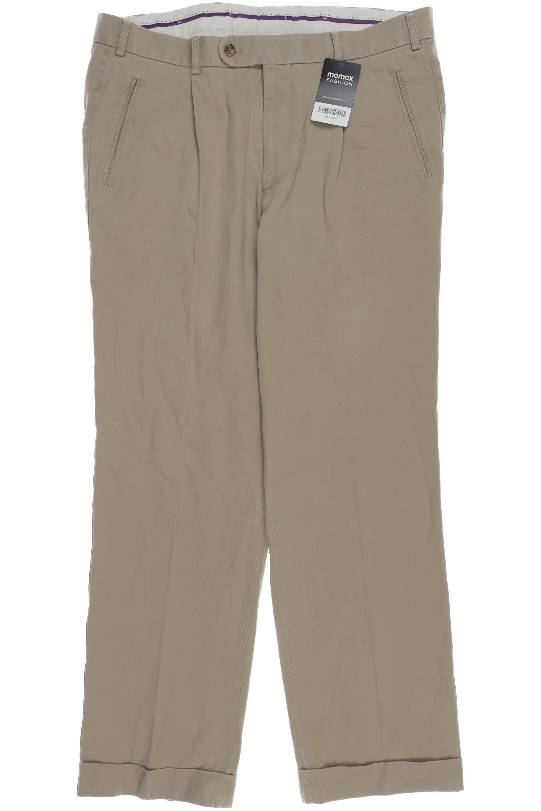 

Hiltl Herren Stoffhose, beige, Gr. 54