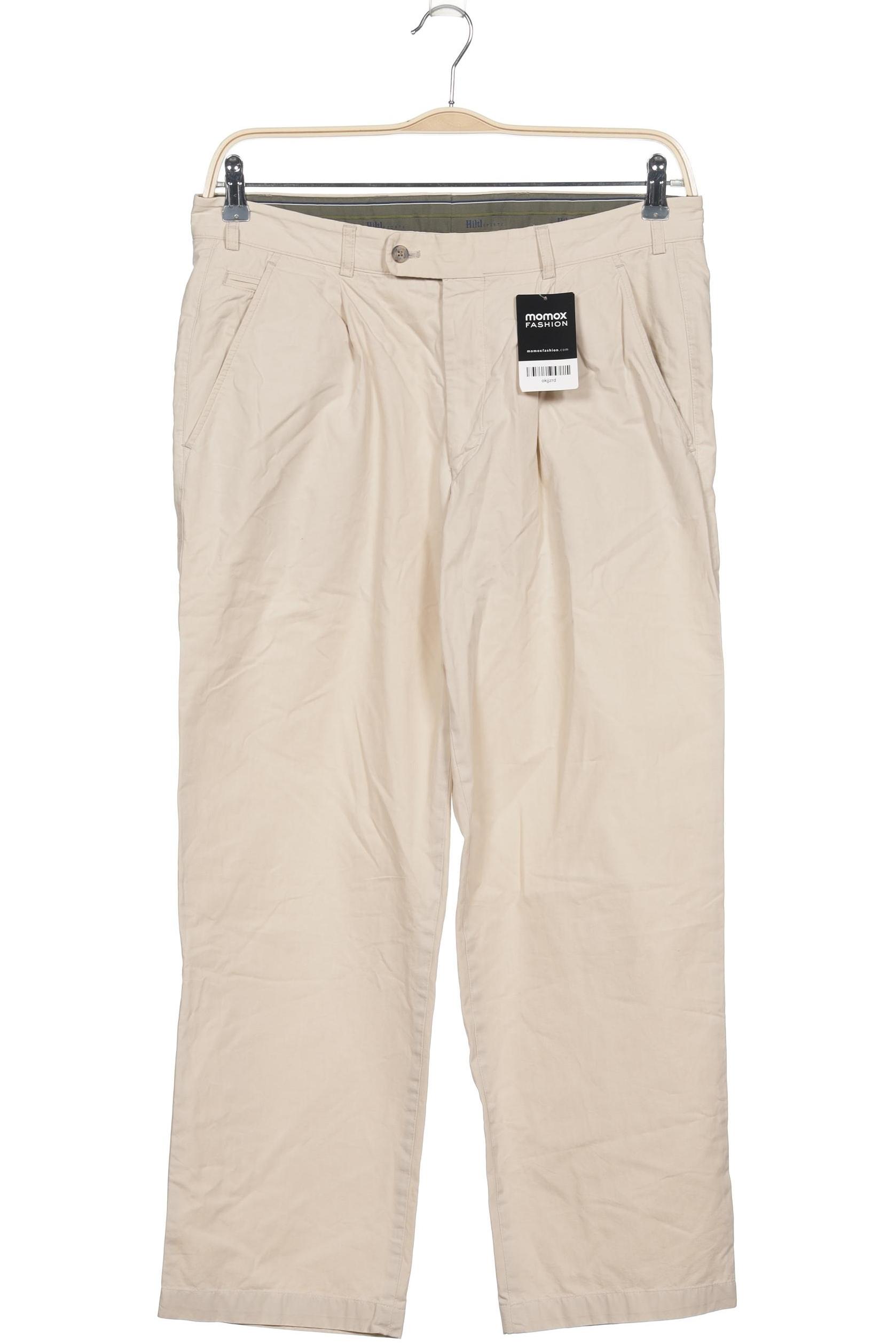 

Hiltl Herren Stoffhose, beige, Gr. 24