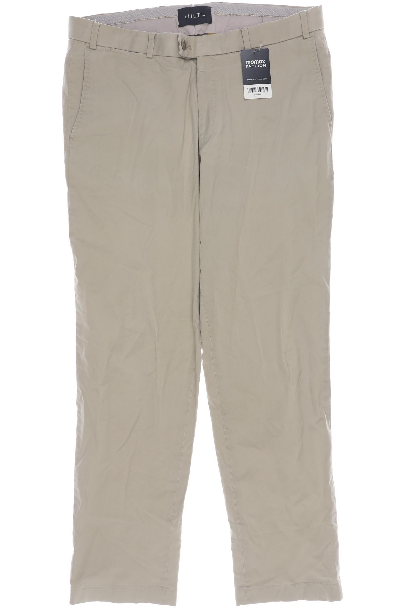 

Hiltl Herren Stoffhose, beige, Gr. 52