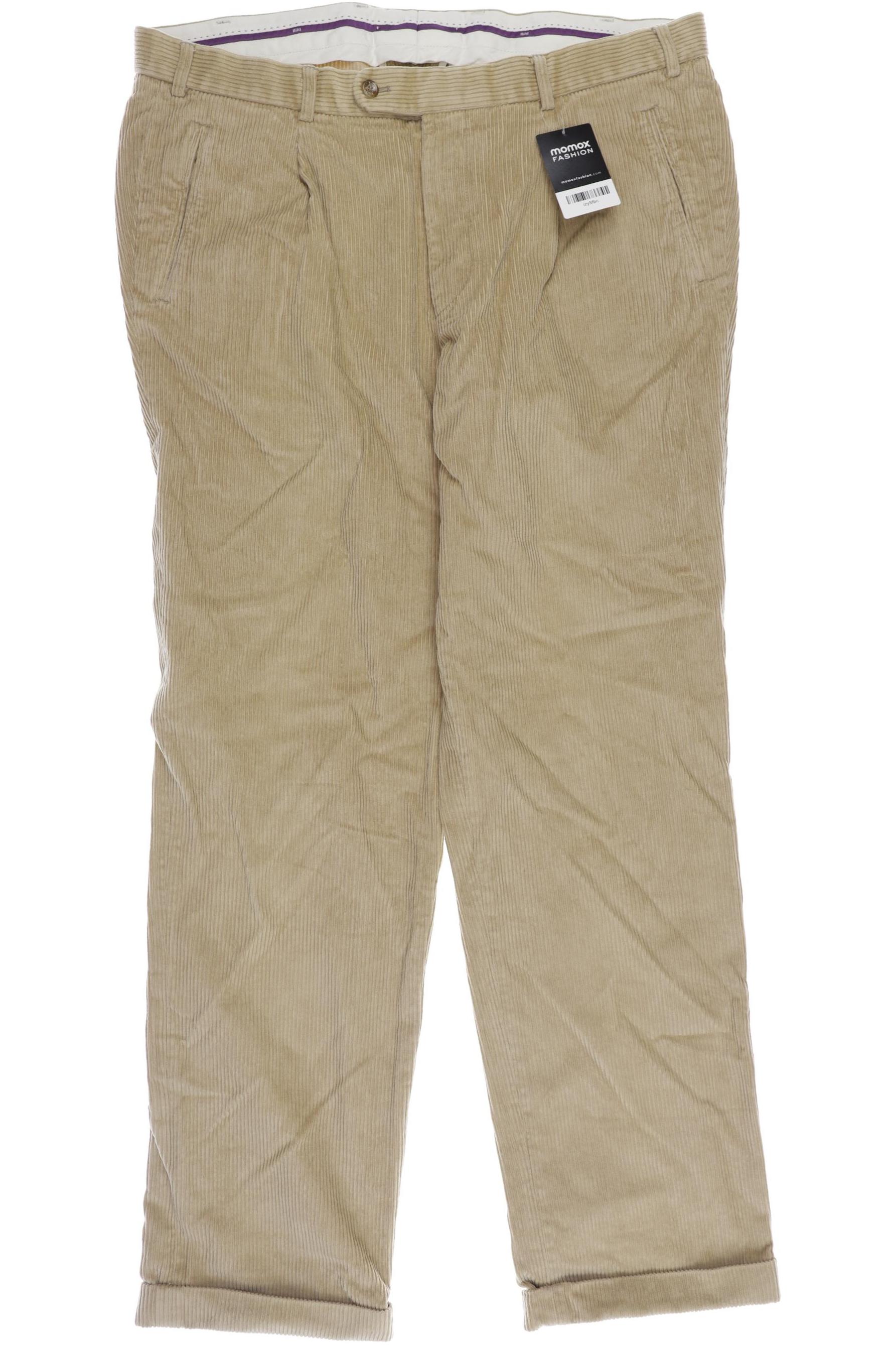

Hiltl Herren Stoffhose, beige, Gr. 56